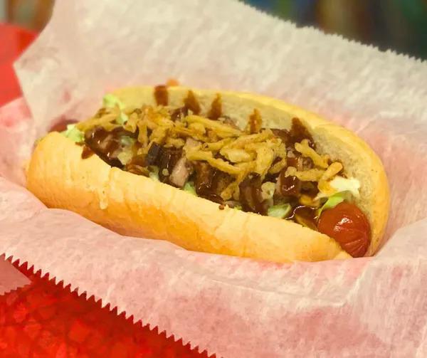 Pork Steak Hot Dogs