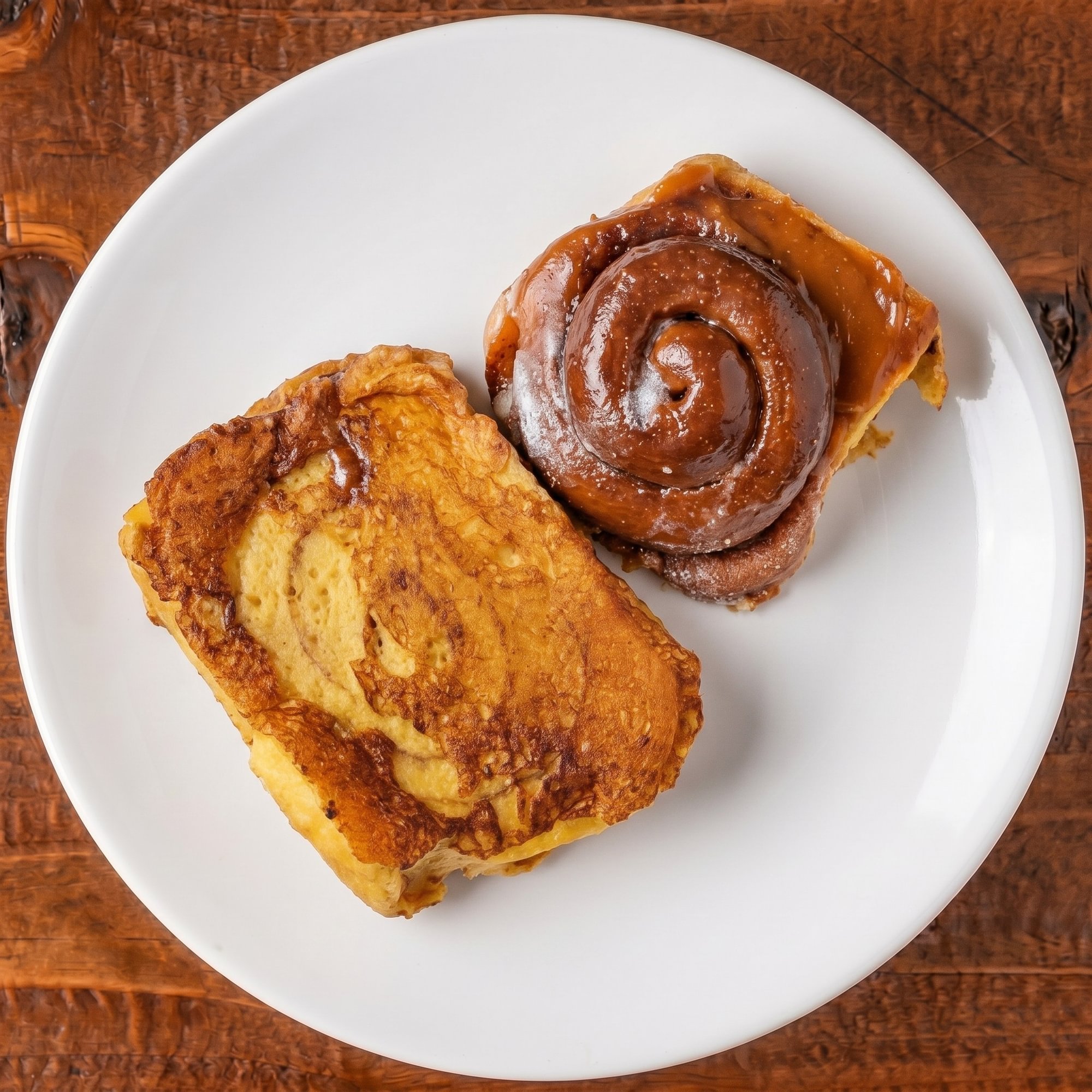Cinnamon Roll French Toast