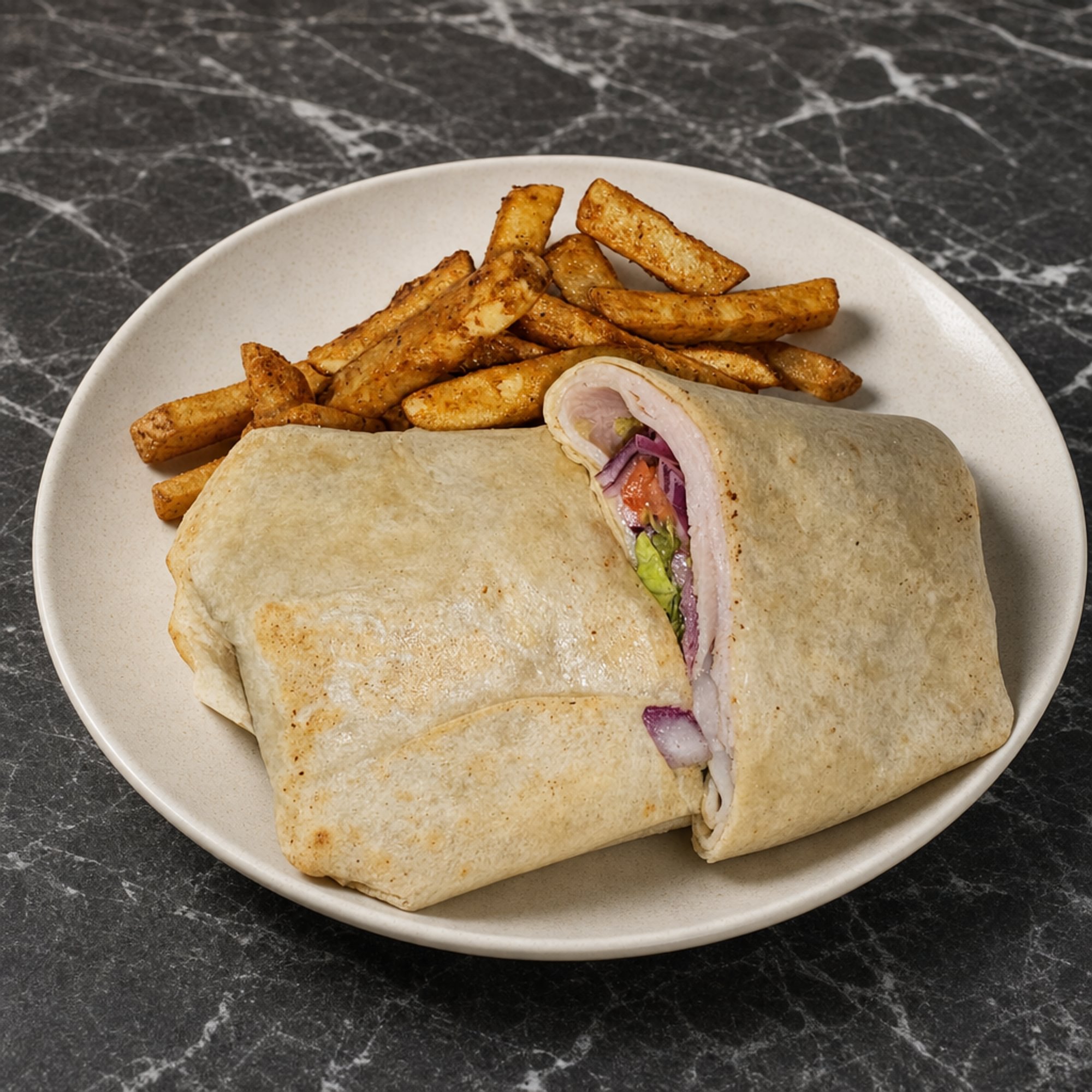 Grilled Turkey Wrap