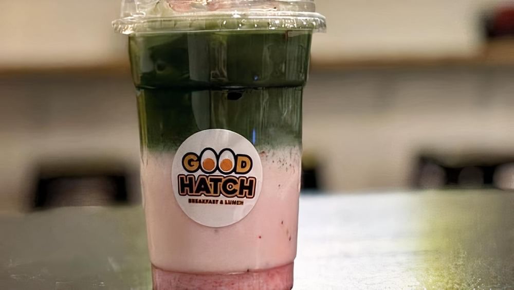Iced Strawberry Matcha
