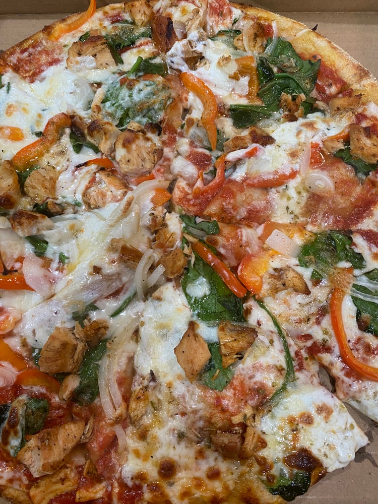 Marinated Chicken Pizza