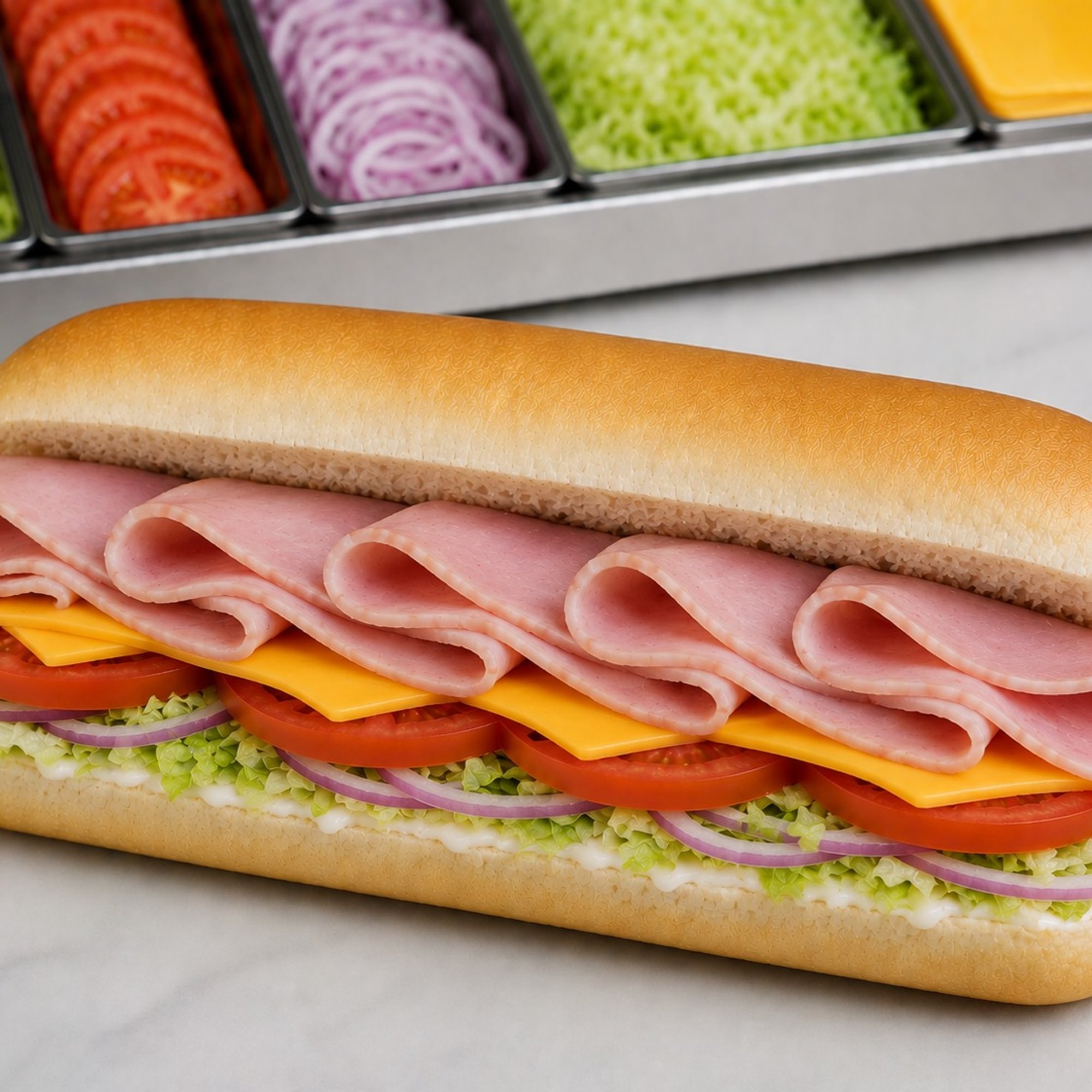 Ham & Cheese Submarine