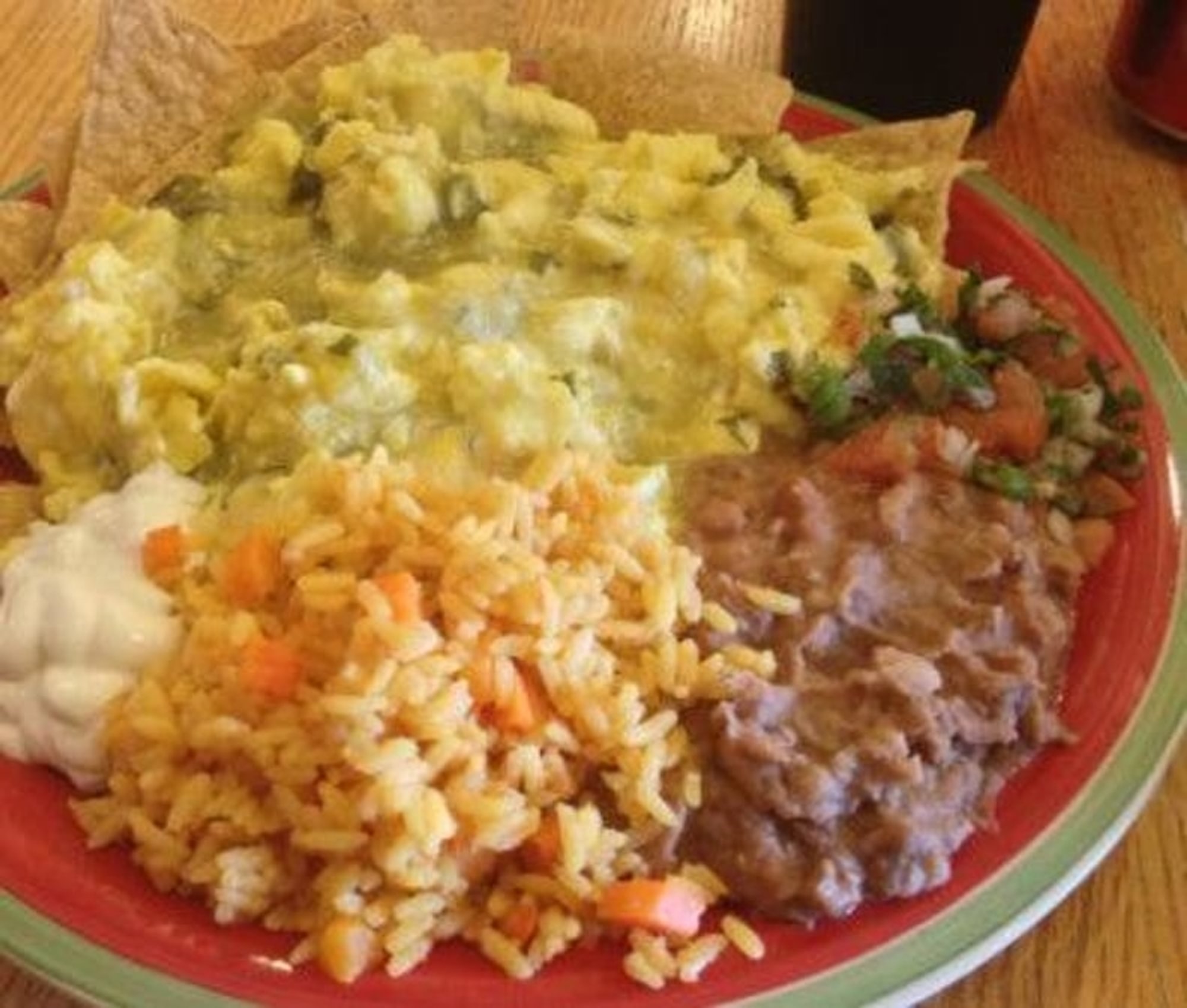 Chilaquiles with Green Salsa