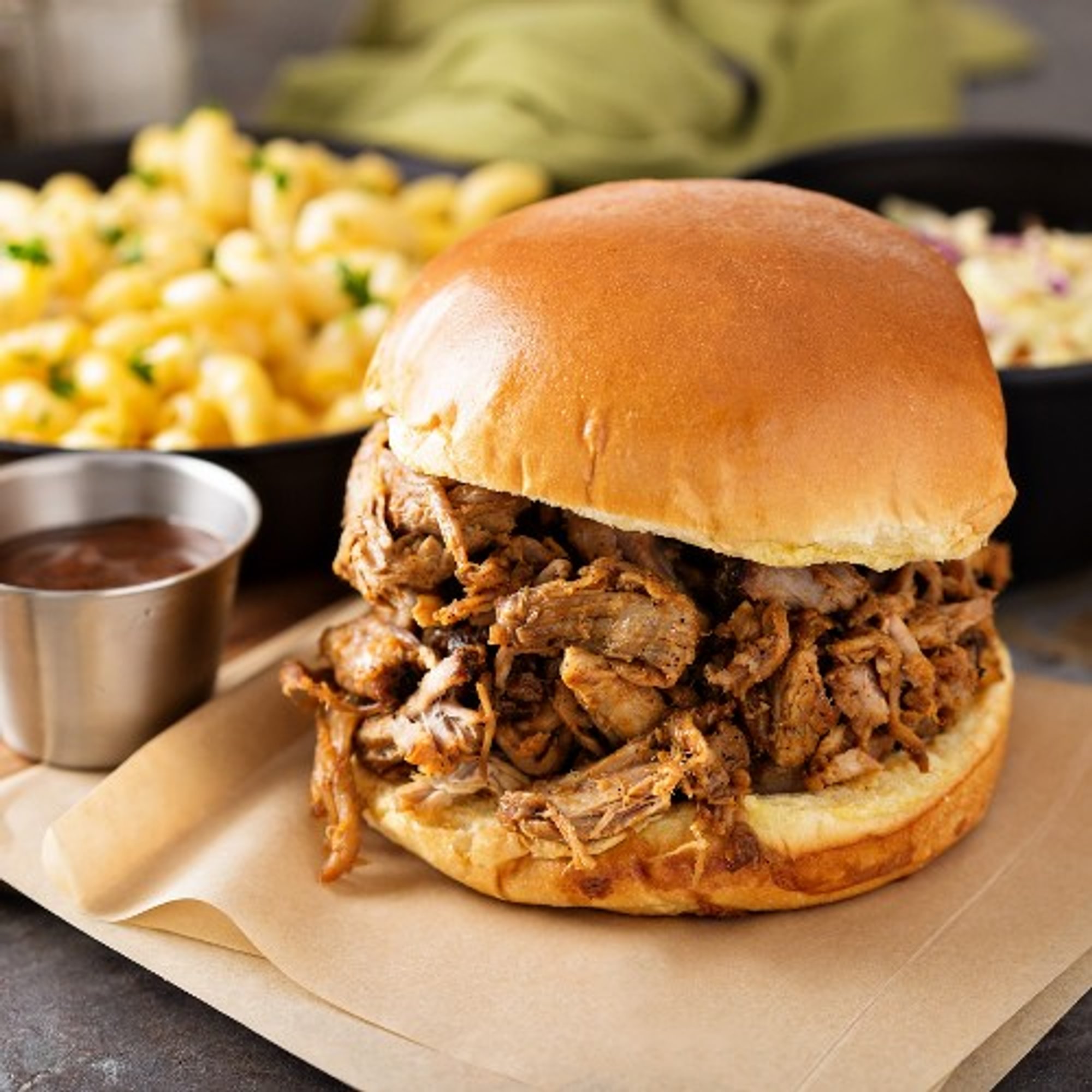 L - Pulled Pork Burger