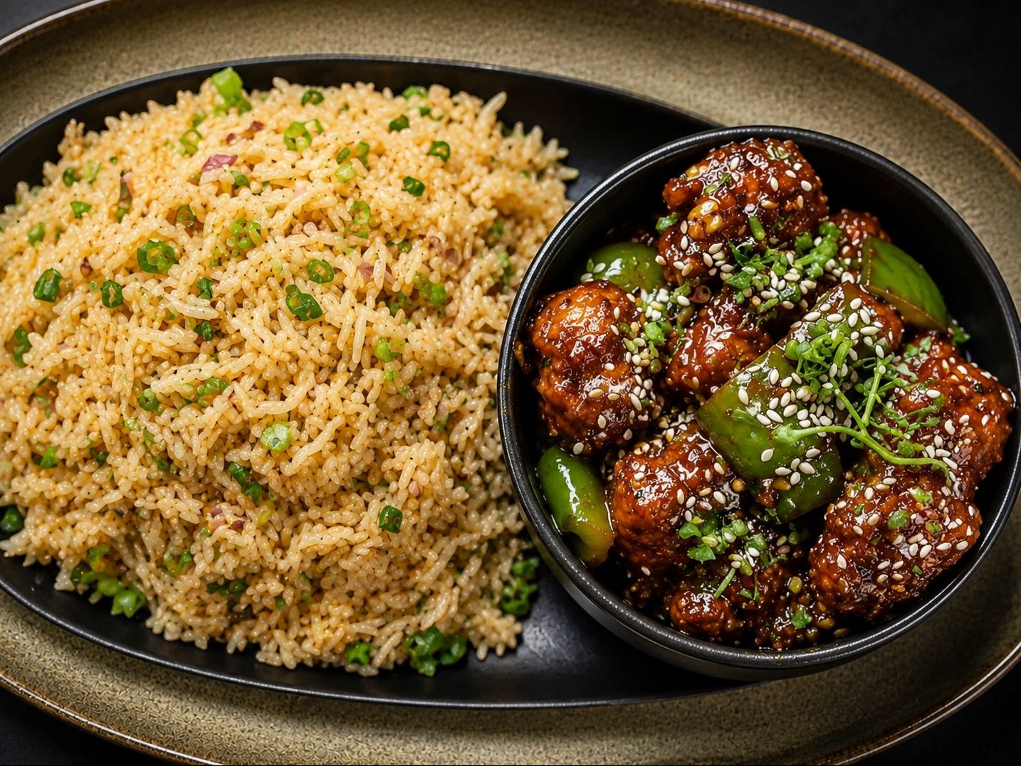 Chilli Chicken & Fried Rice