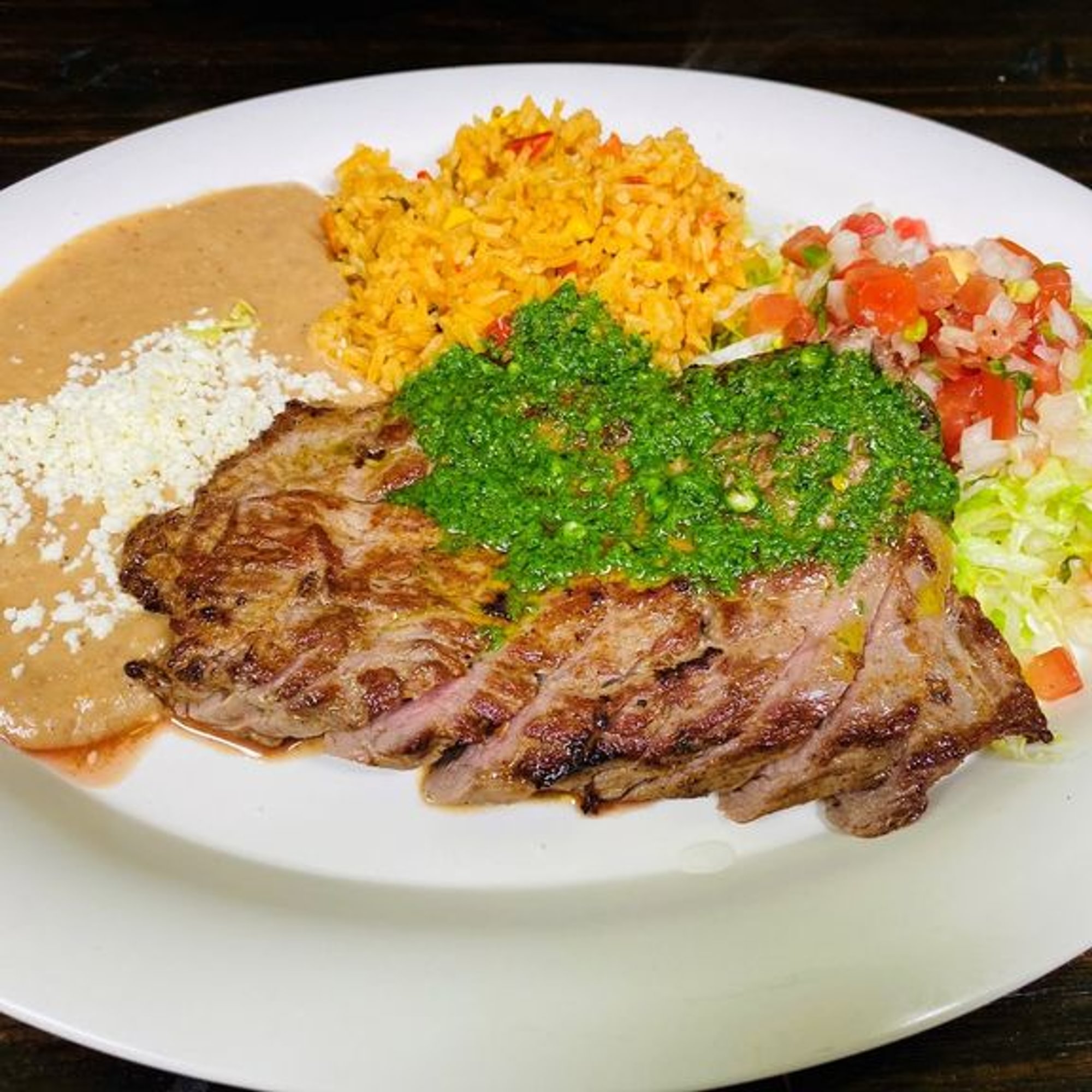 Carne Asada Plate