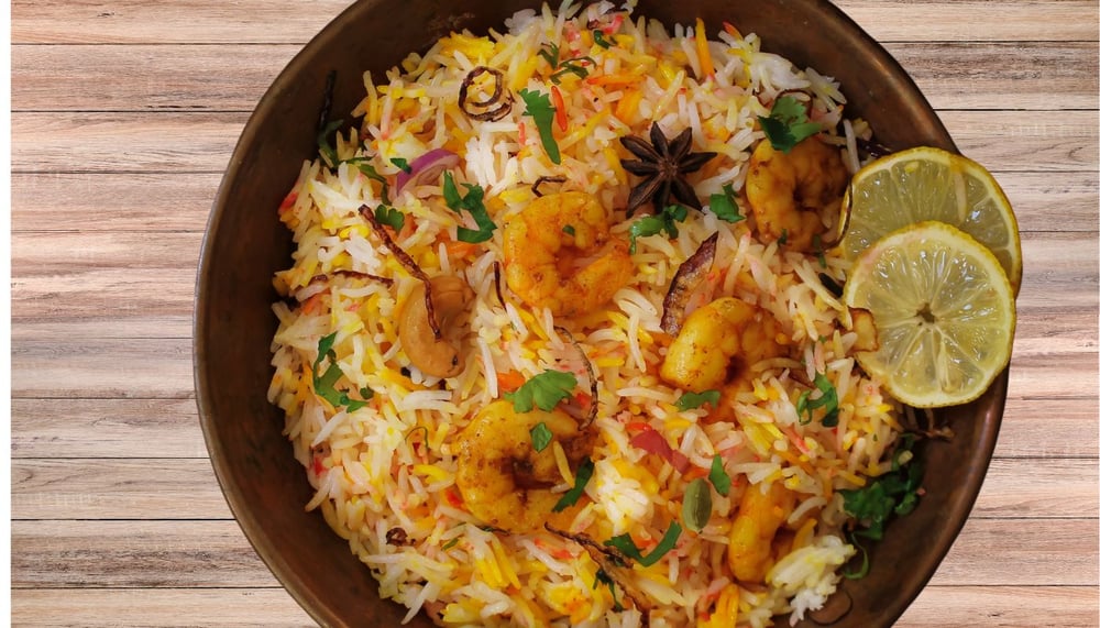 Shrimp Biryani