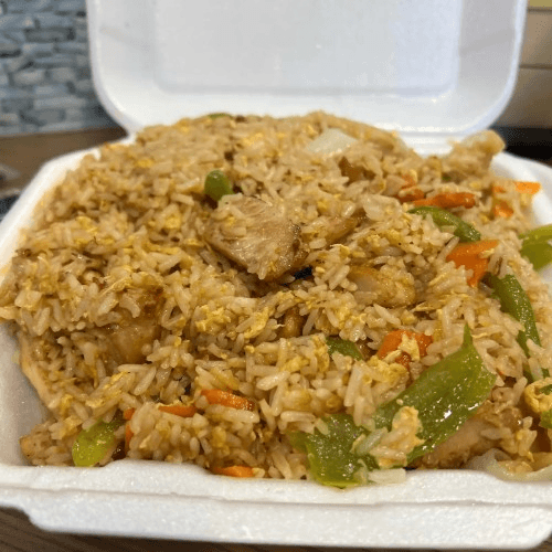 Grilled Chicken Fried Rice