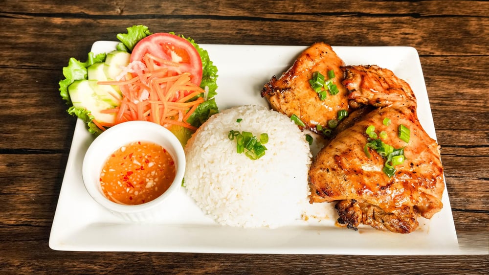 C8. Rice with Grilled Chicken