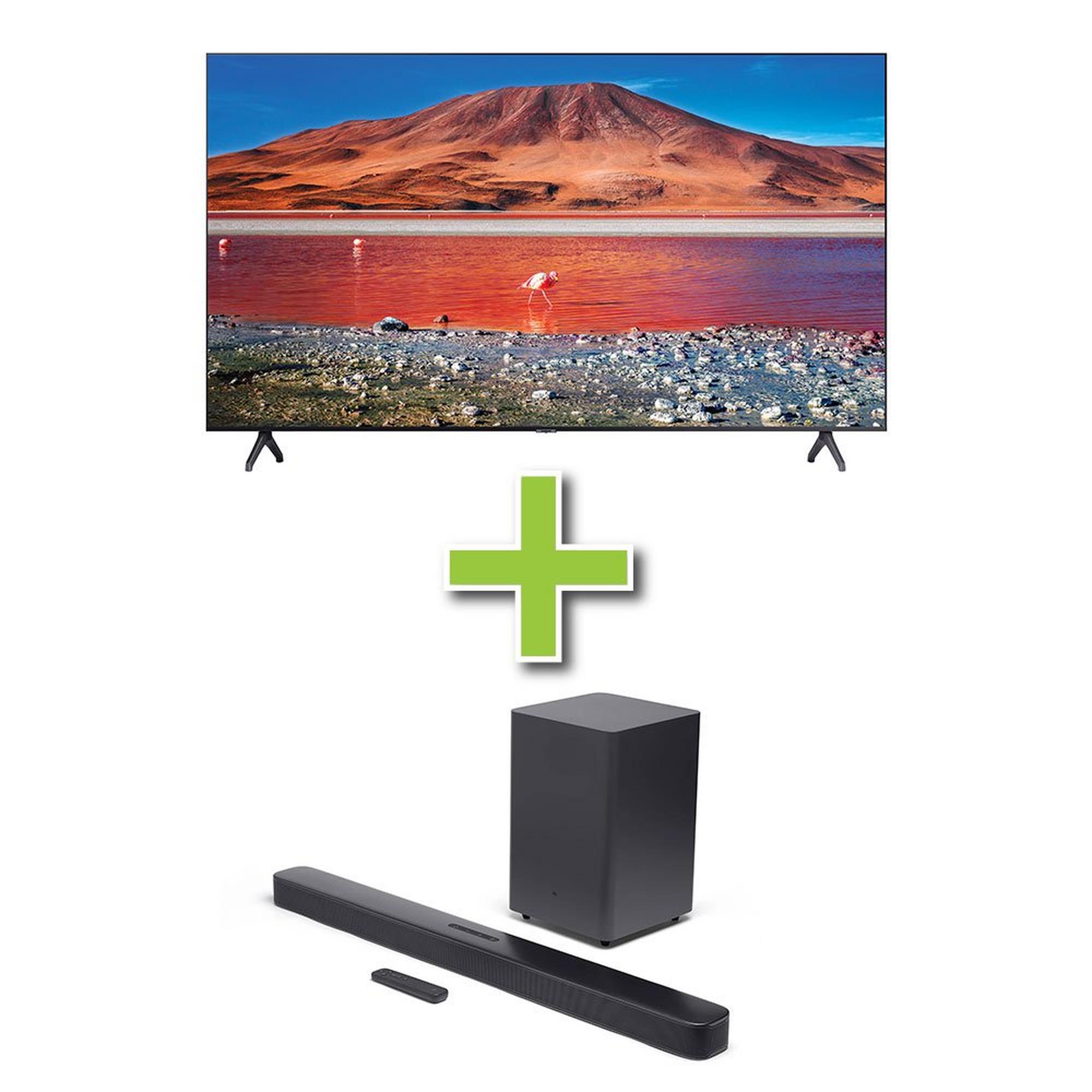 85" Samsung 4K Ultra HD Smart TV & JBL 2.1 ch Soundbar