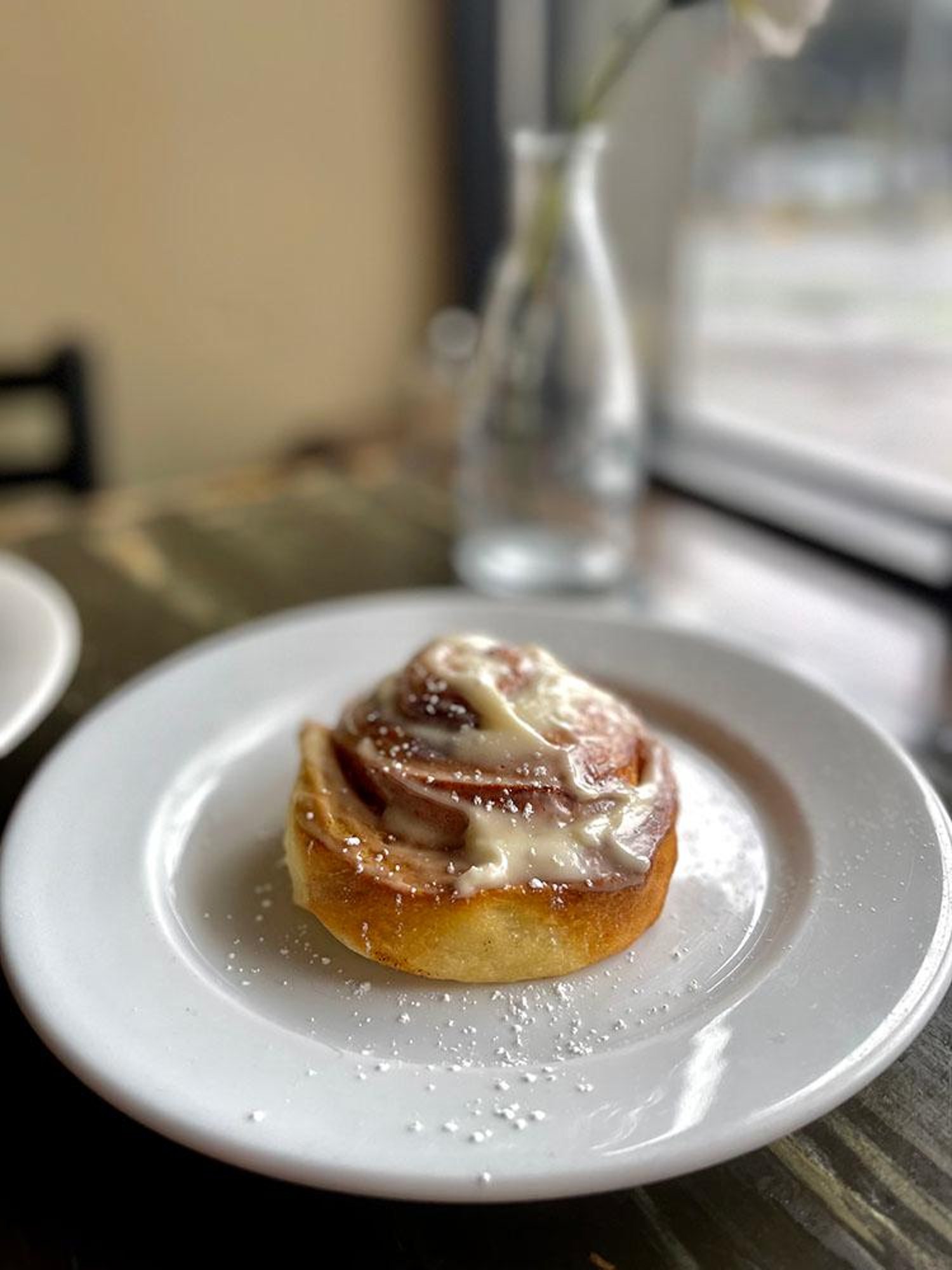 plant based Cinnamon Roll
