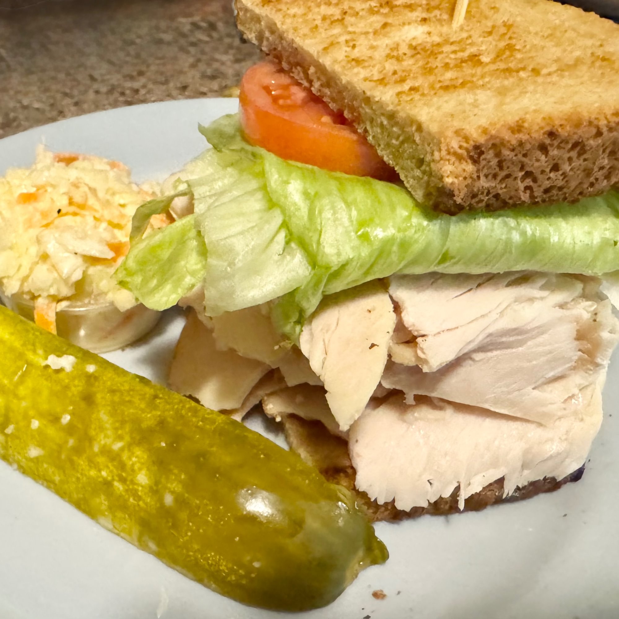 Half a Sandwich with Soup