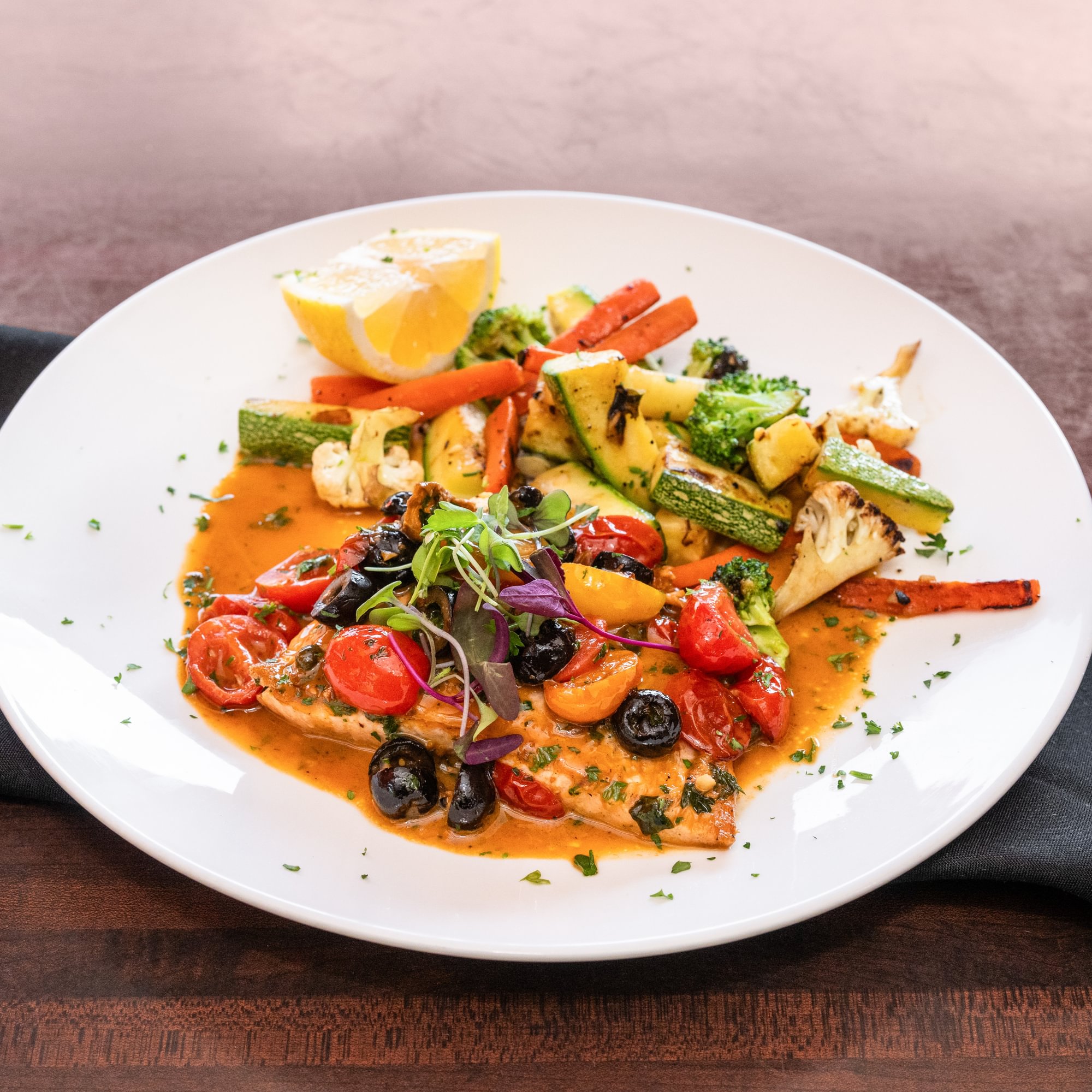 Salmone alla Siciliana