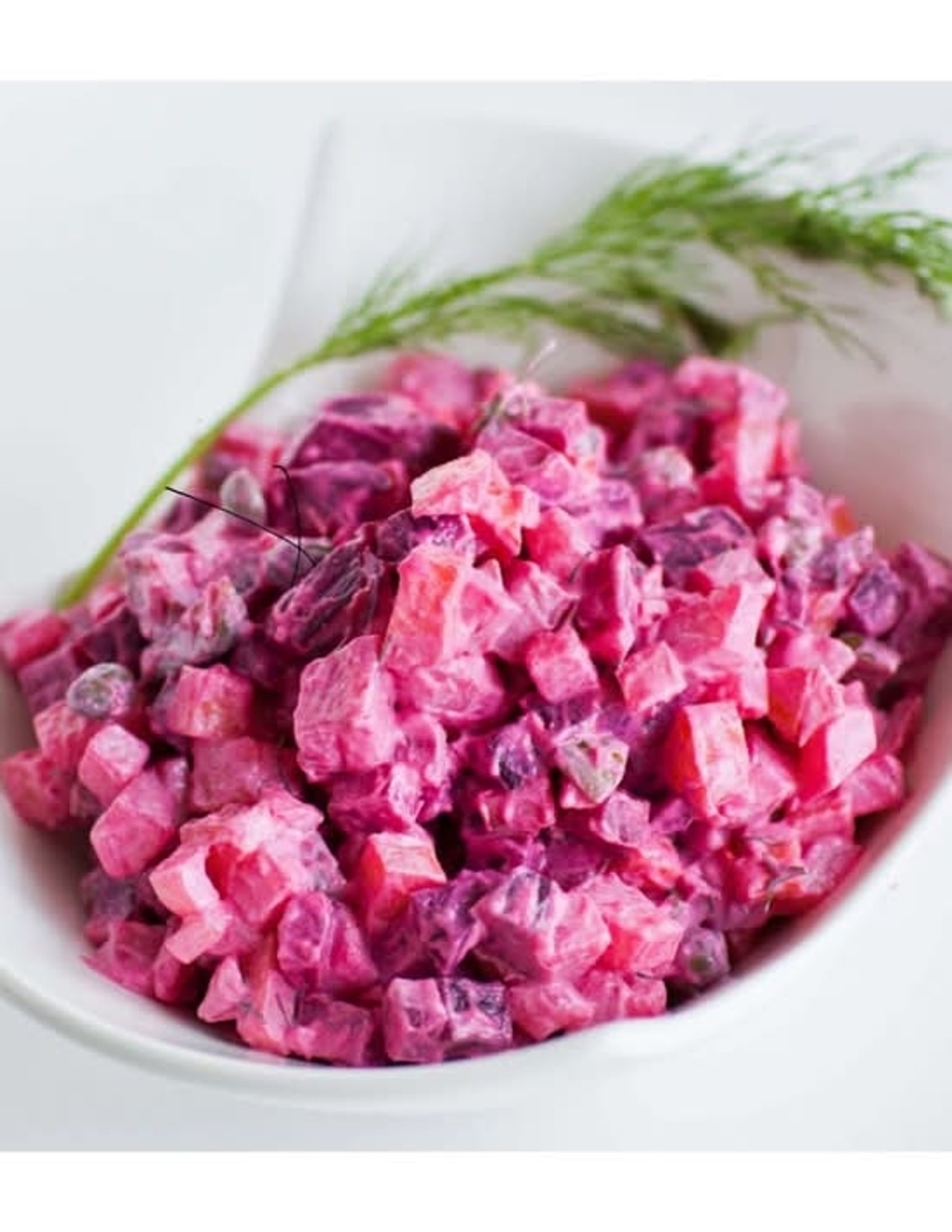 Ensalada Rusa - Mixed Potato Salad W/Beets Small