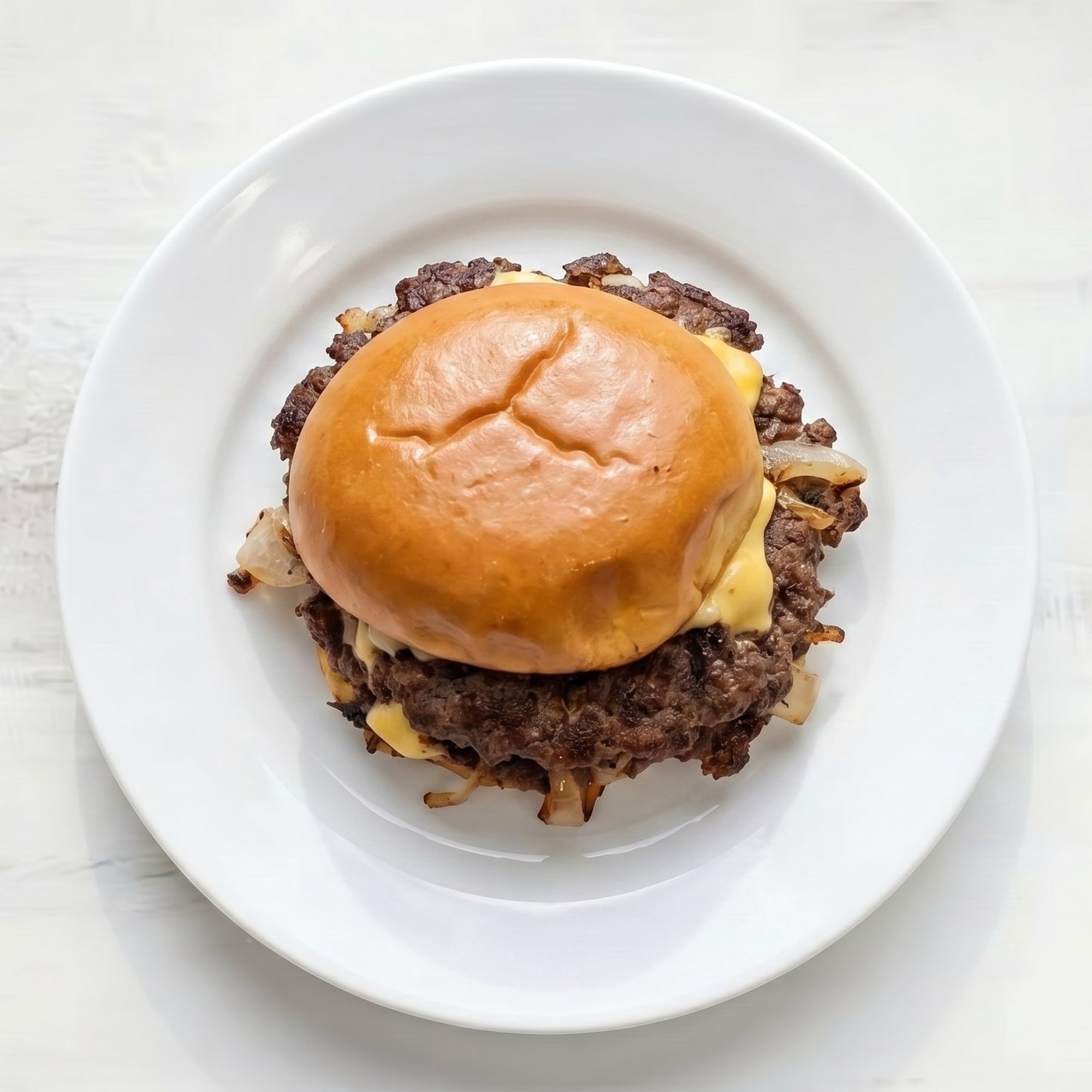 Oklahoma Onion Smash Burger