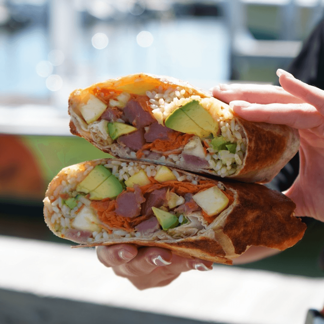 Tuna Poke Wrap
