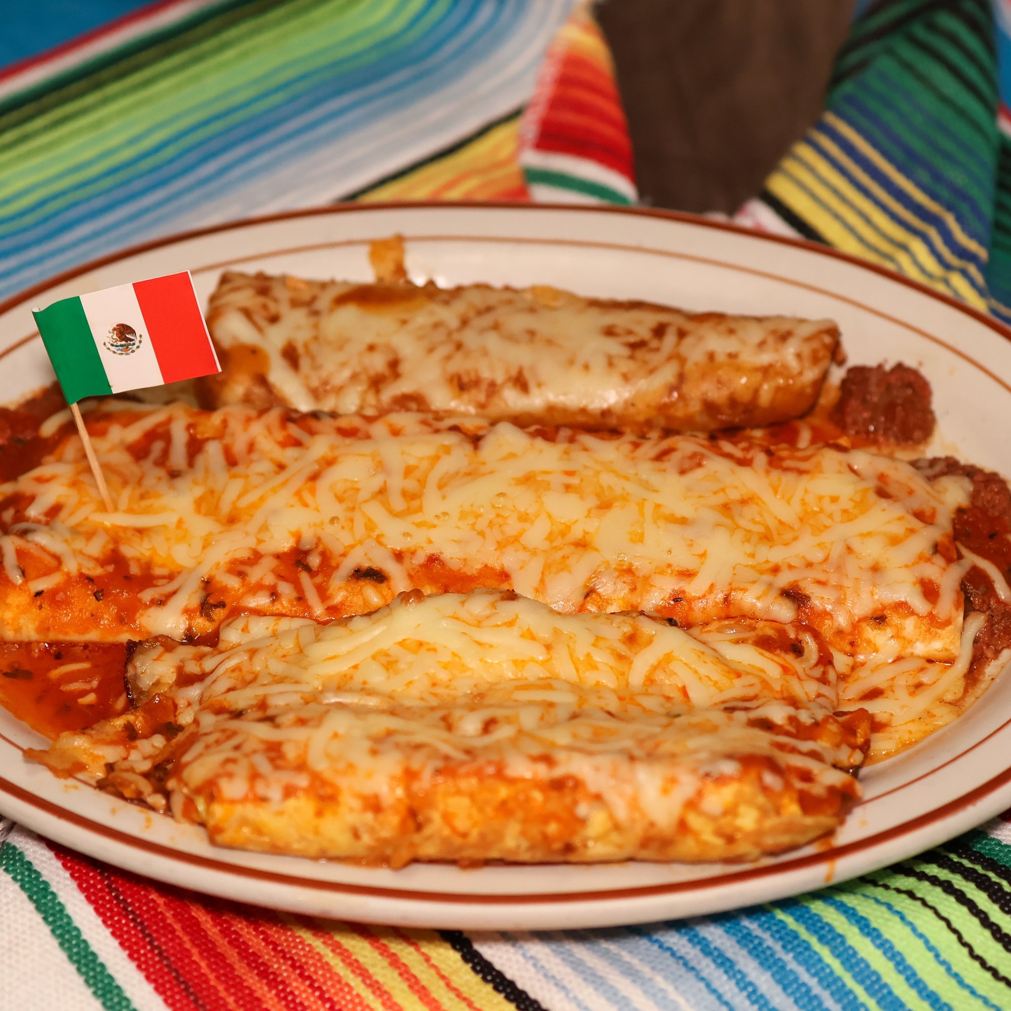 9. Burrito, Real Chile Relleno & Enchilada