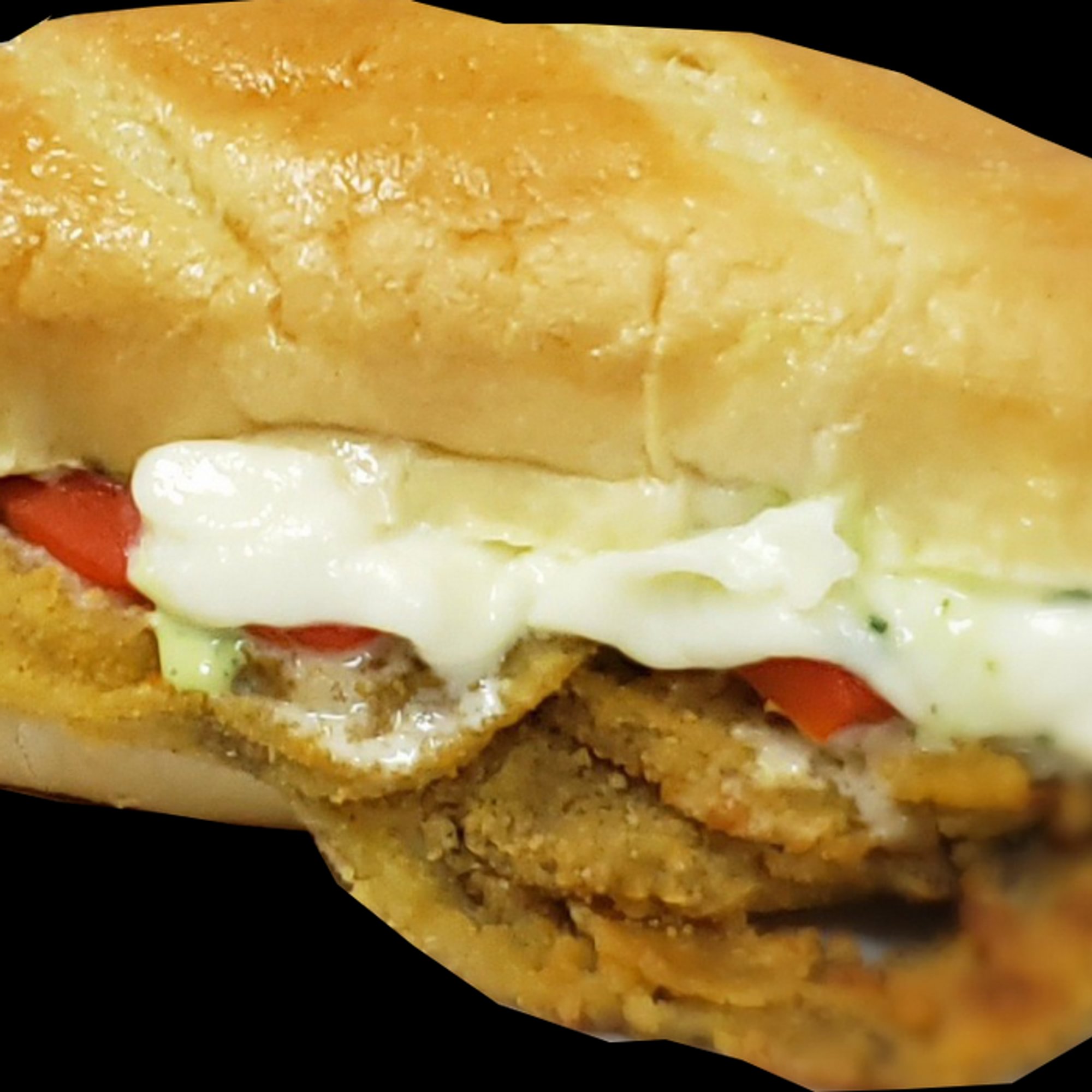Eggplant Pesto Sandwich