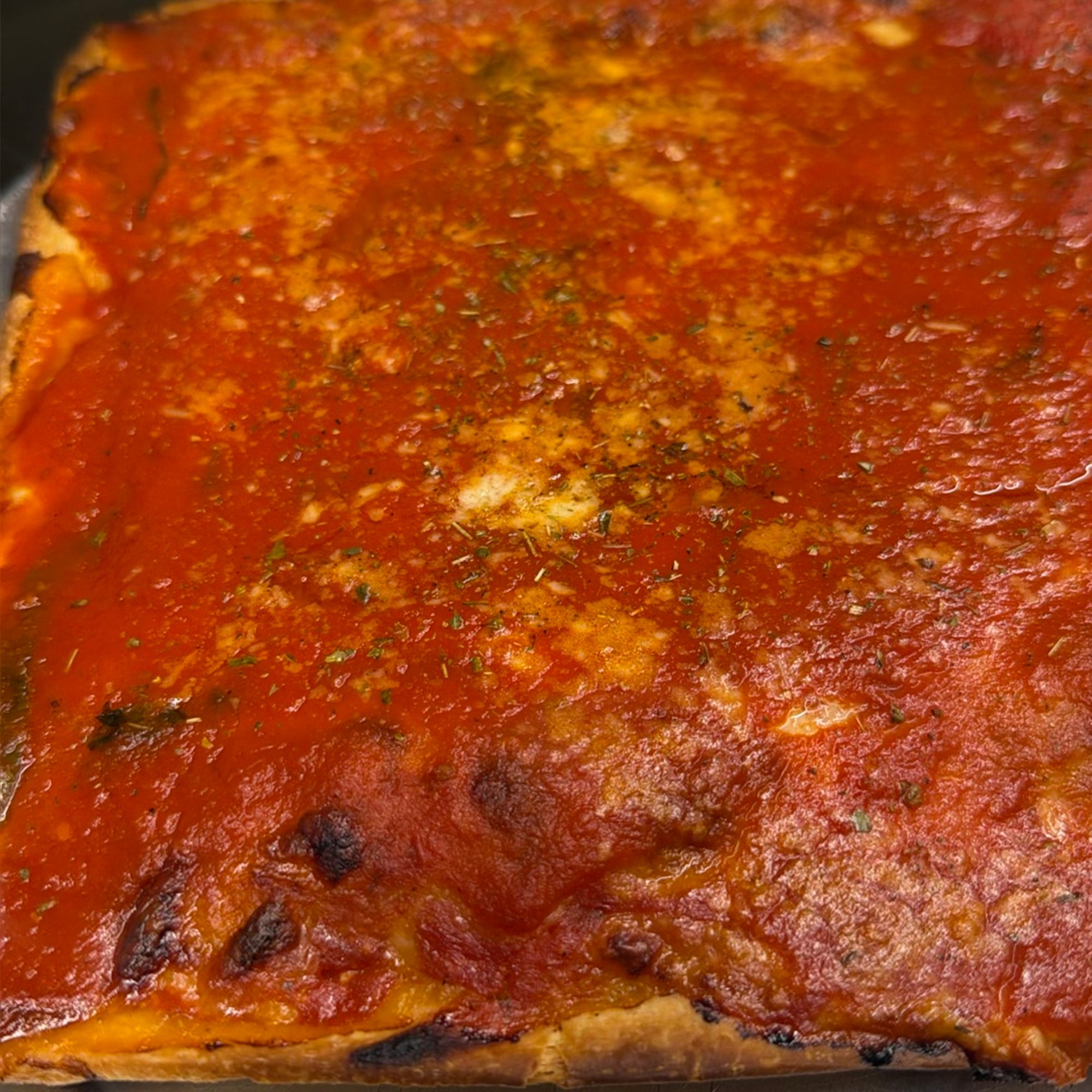 Upside Down Sicilian Slice