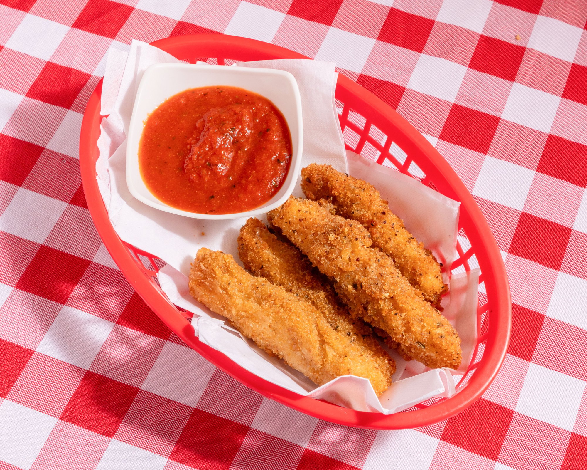 Hand Breaded Mozzarella Sticks