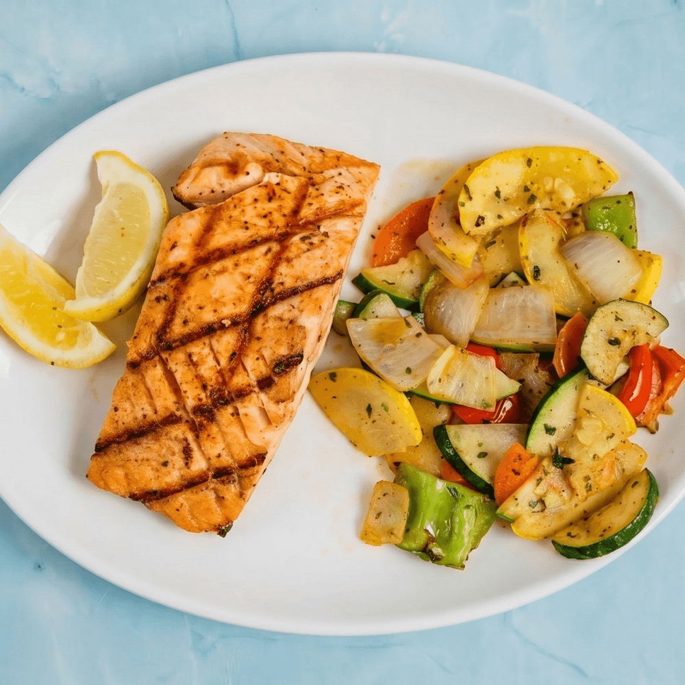Grilled Atlantic Salmon Filet