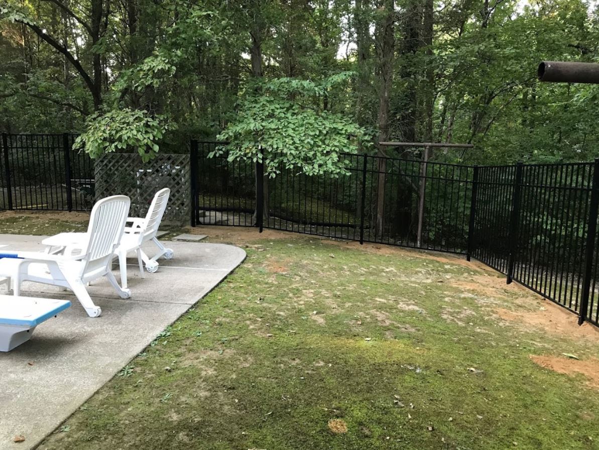 Backyard Fences & Decks Photo