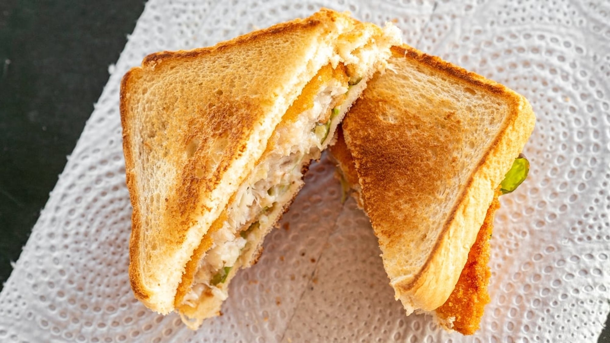 Battered Cod Fish Sandwich