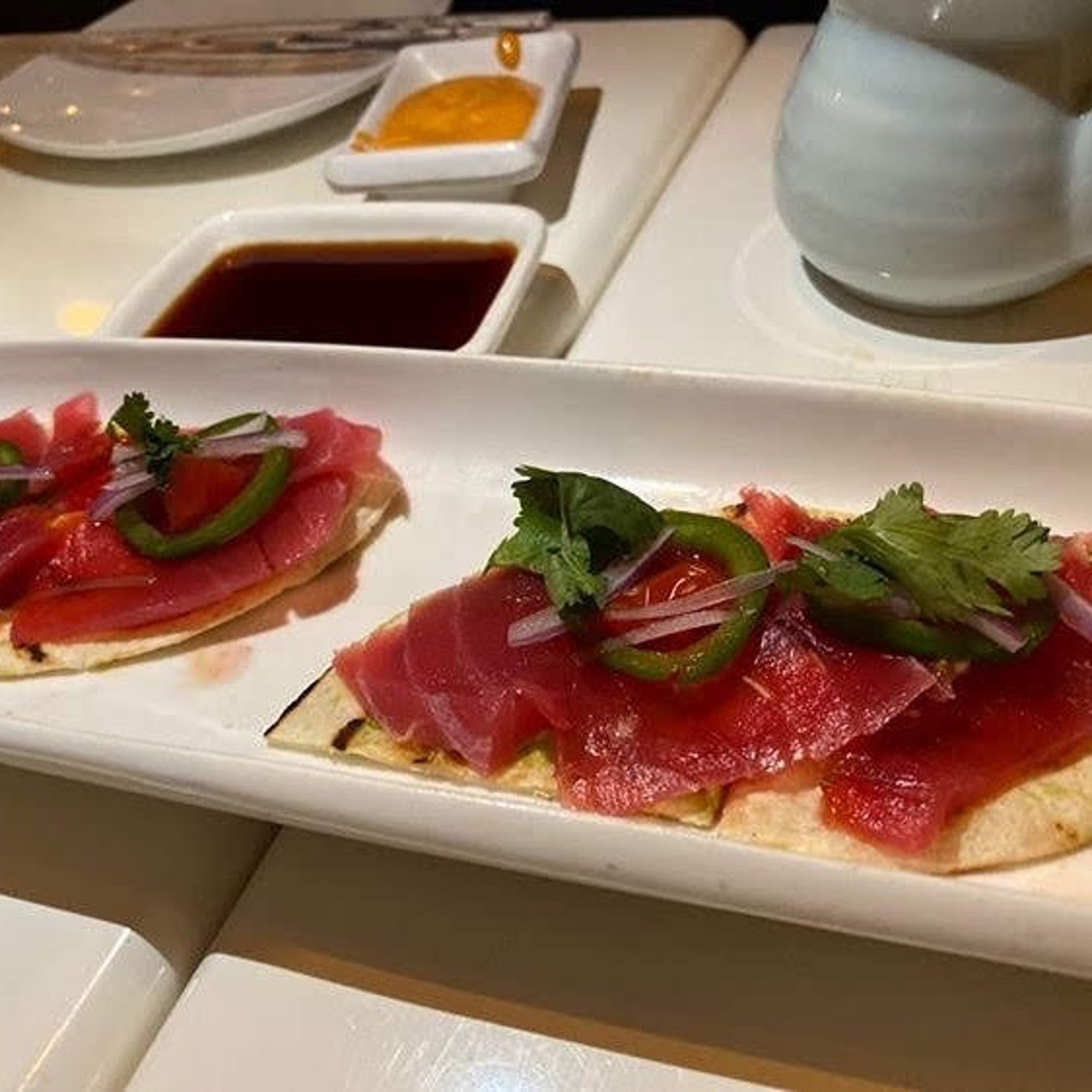 Tuna Flatbread