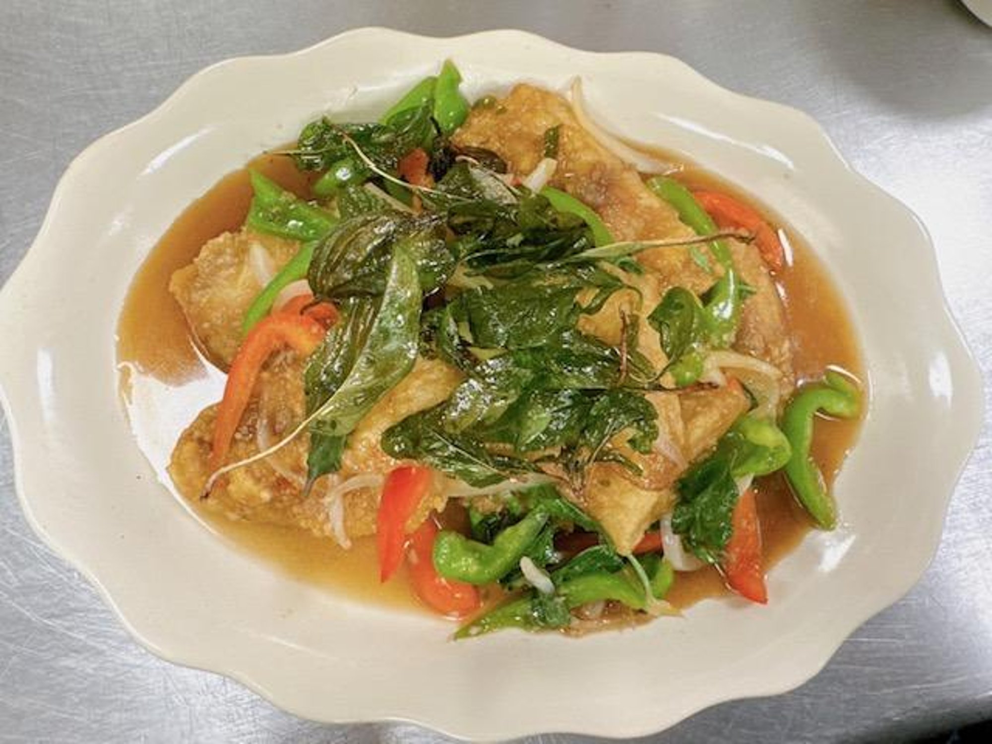 Spicy Basil Catfish