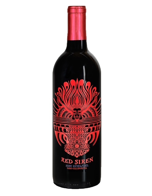 Bottle of Lorelei Red Siren Zinfenel