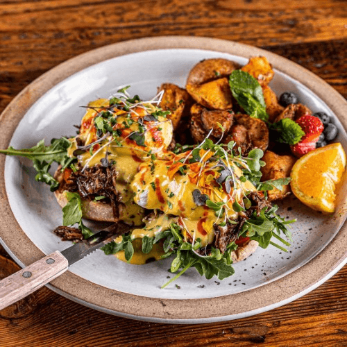 Galbi Jjim Benedict