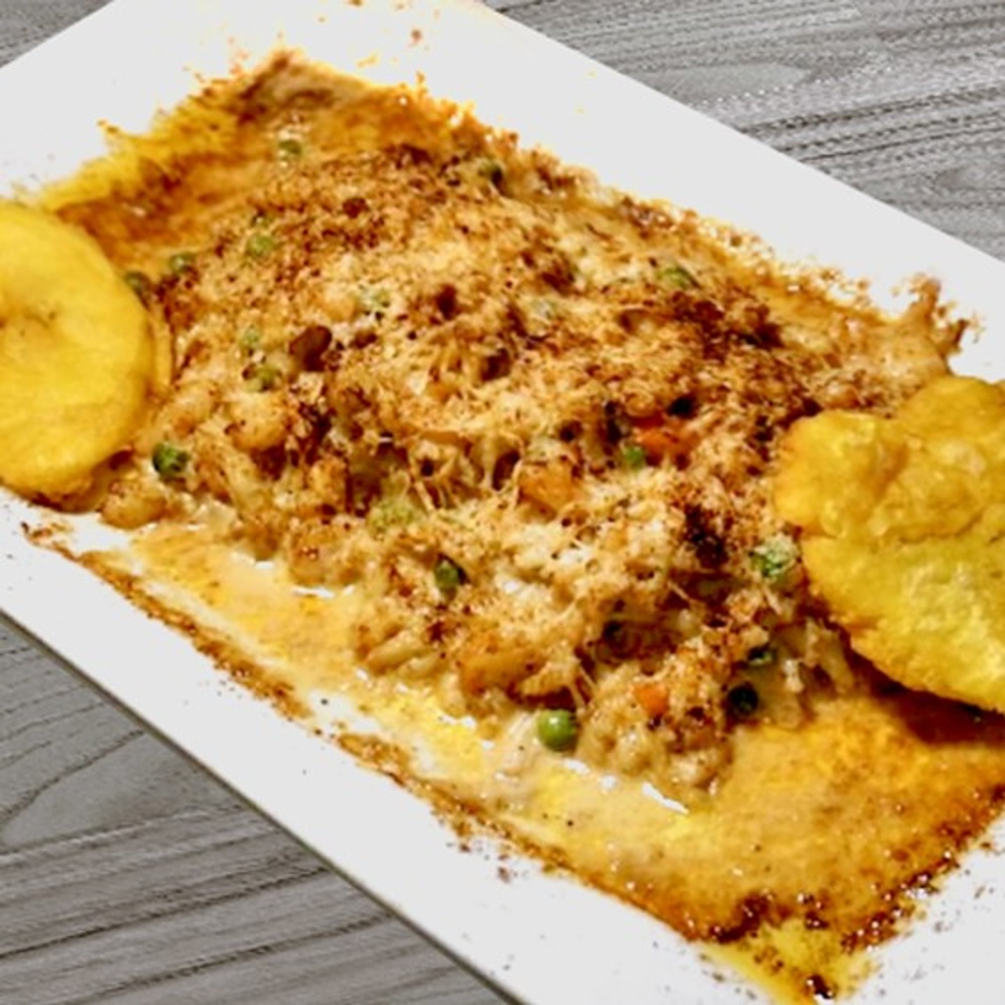 Corvina Gratinada