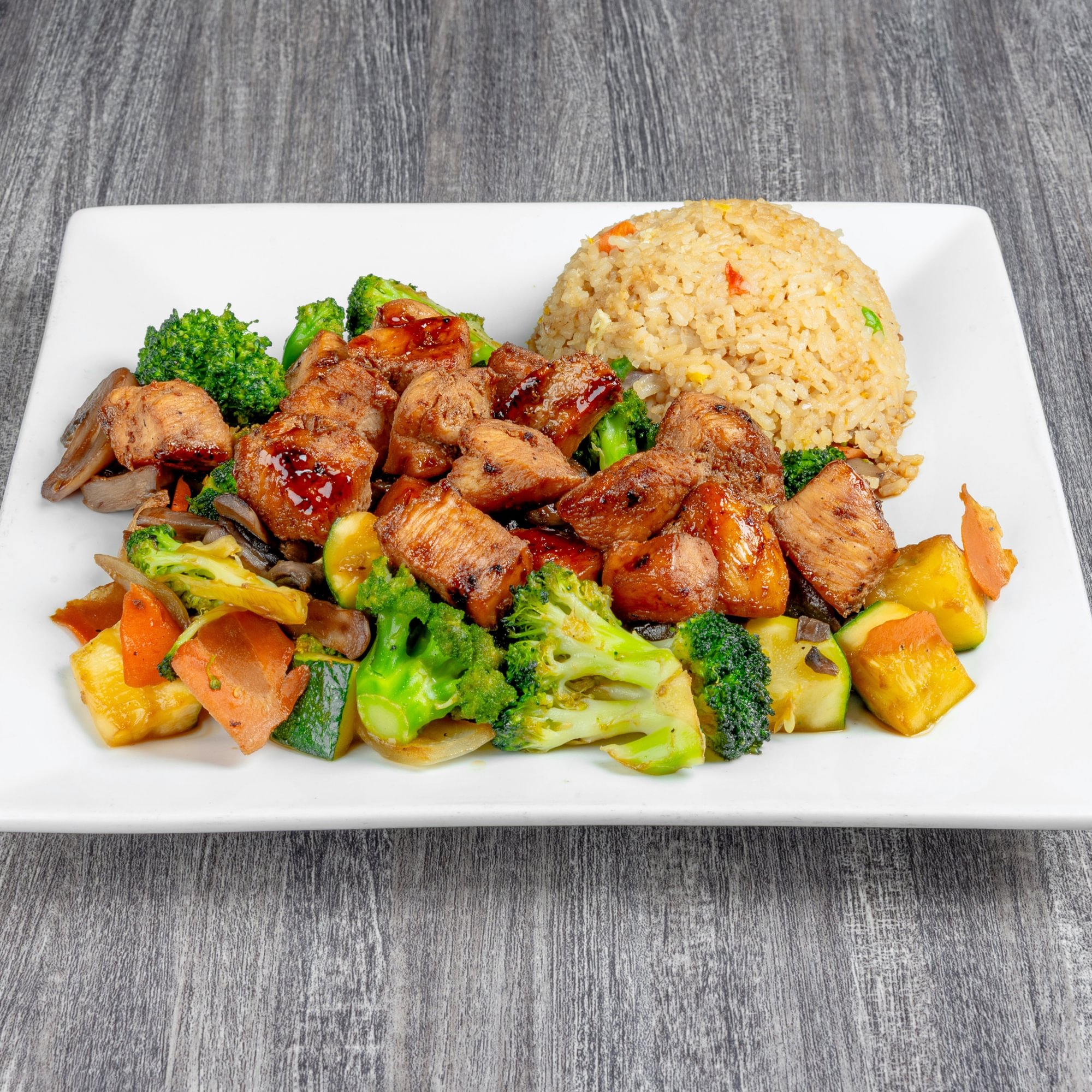 Hibachi Chicken Lunch