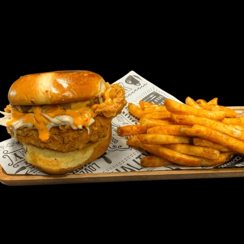 🔥 Zinger Burger w/Fries