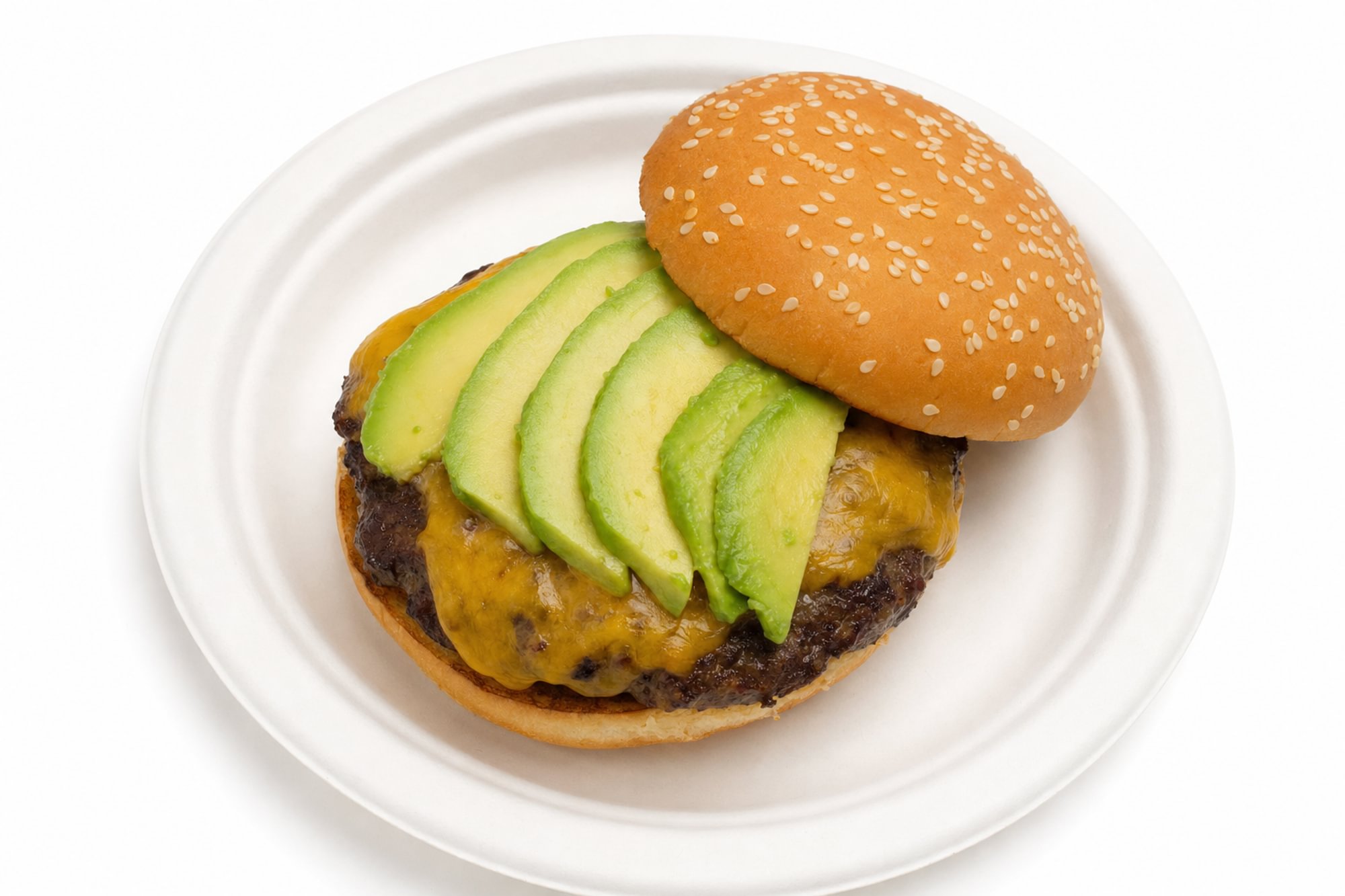 Avocado Burger (No Fries)