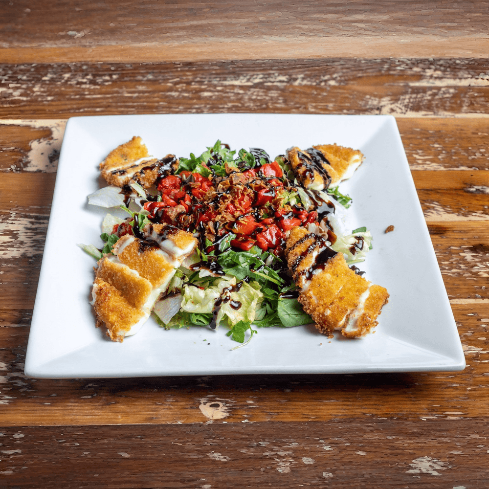 Crispy Mozzarella Salad