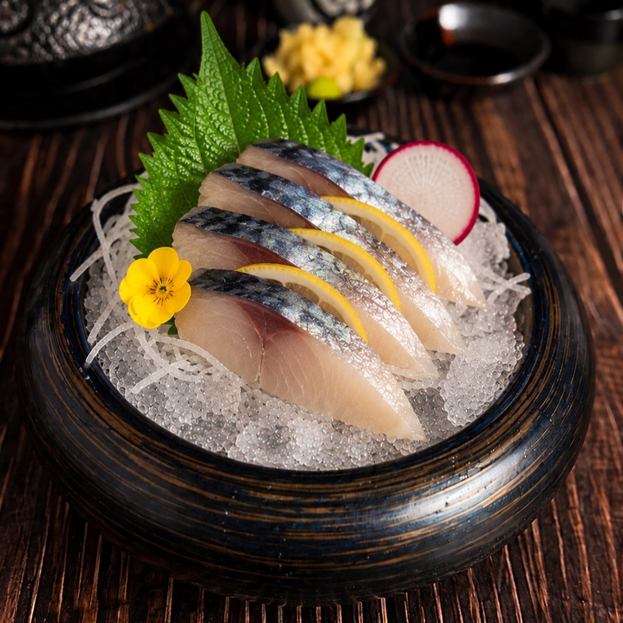 Mackerel Sashimi