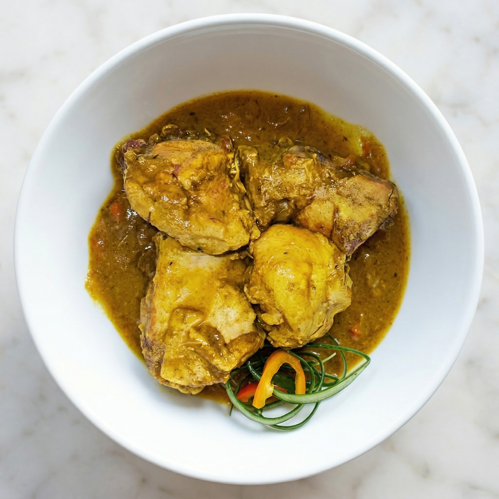 Extra Portion Curried Chicken*