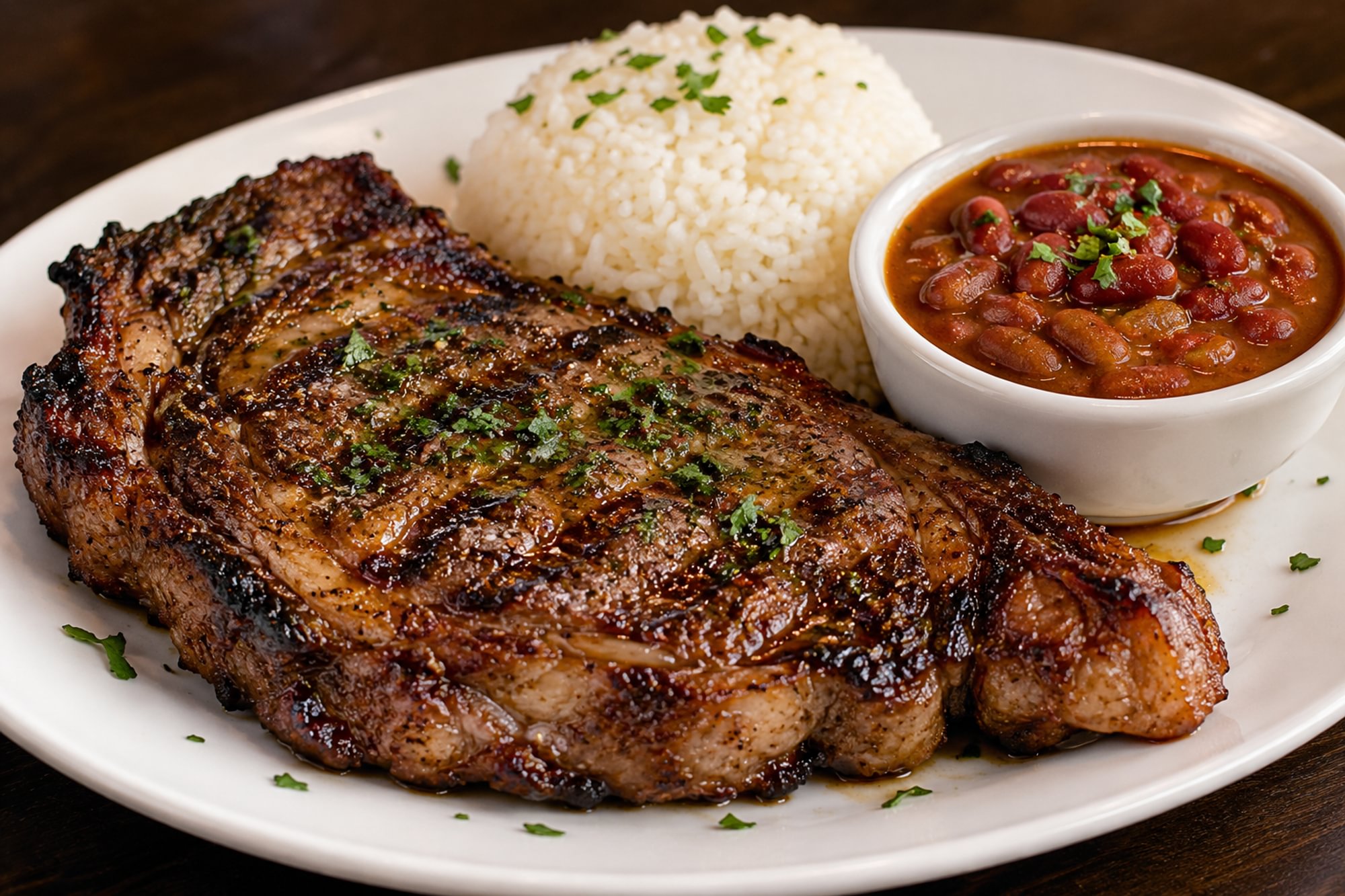 Ribeye Steak Grilled And Boneless