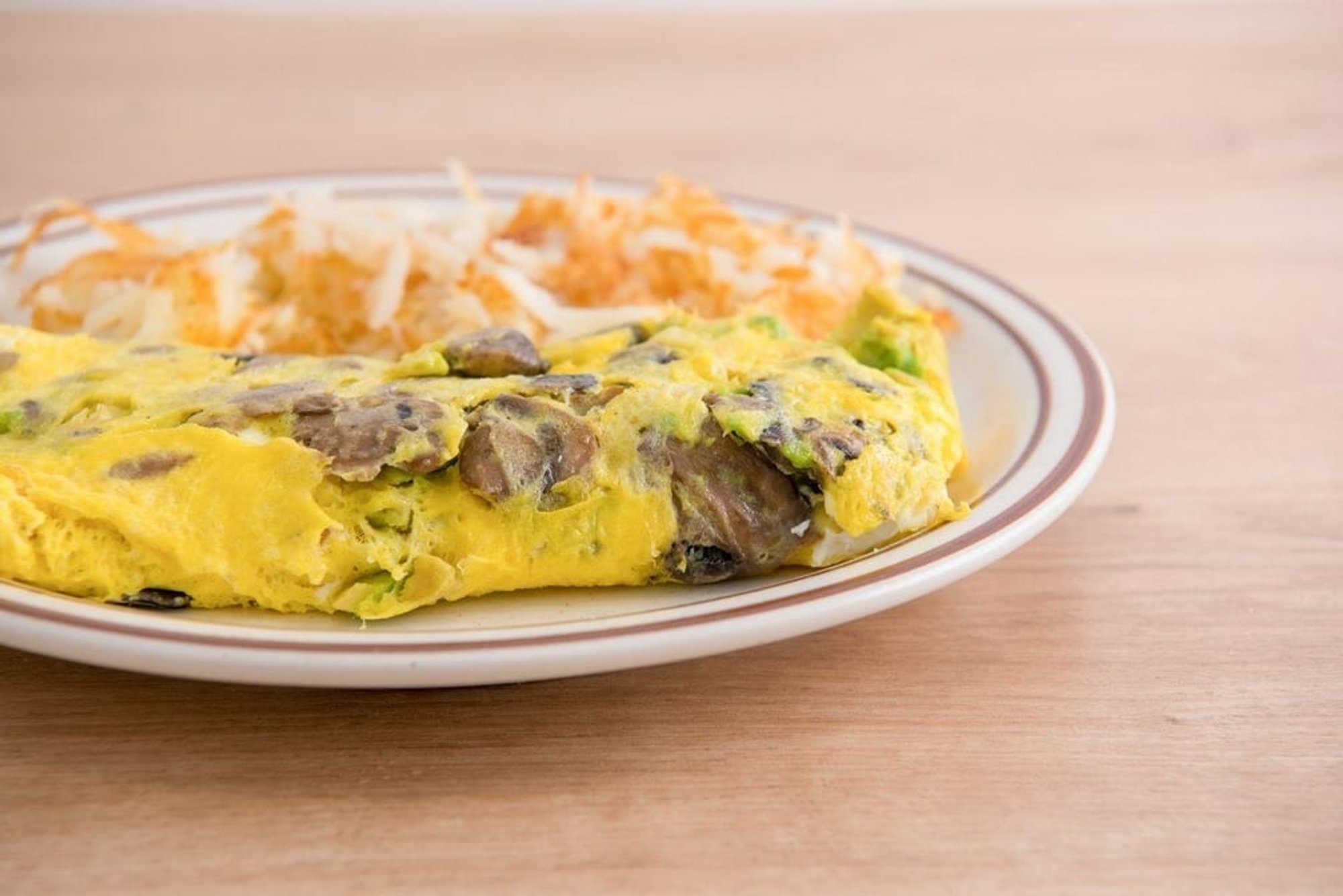 Green Chile, Mushroom and Jack