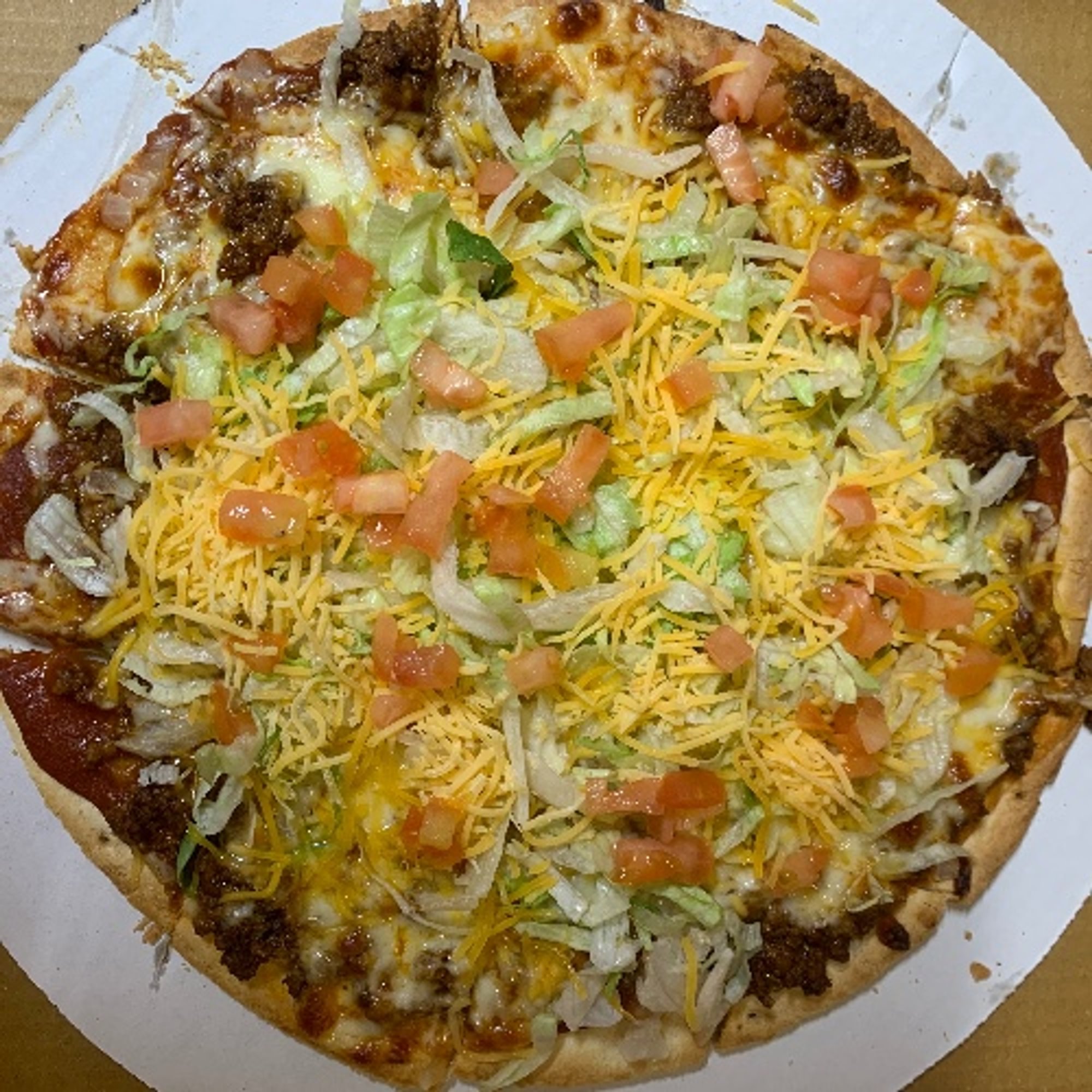 Taco Pizza (10")