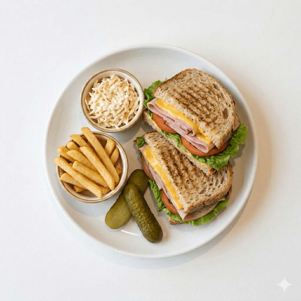 Ham and Cheese Panini