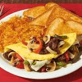 Philly Cheese Omelette