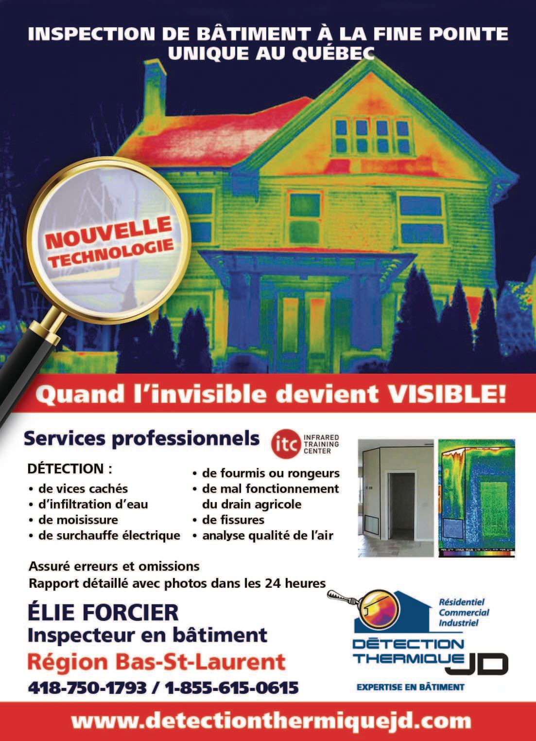 Images Détection Thermique JD Rimouski