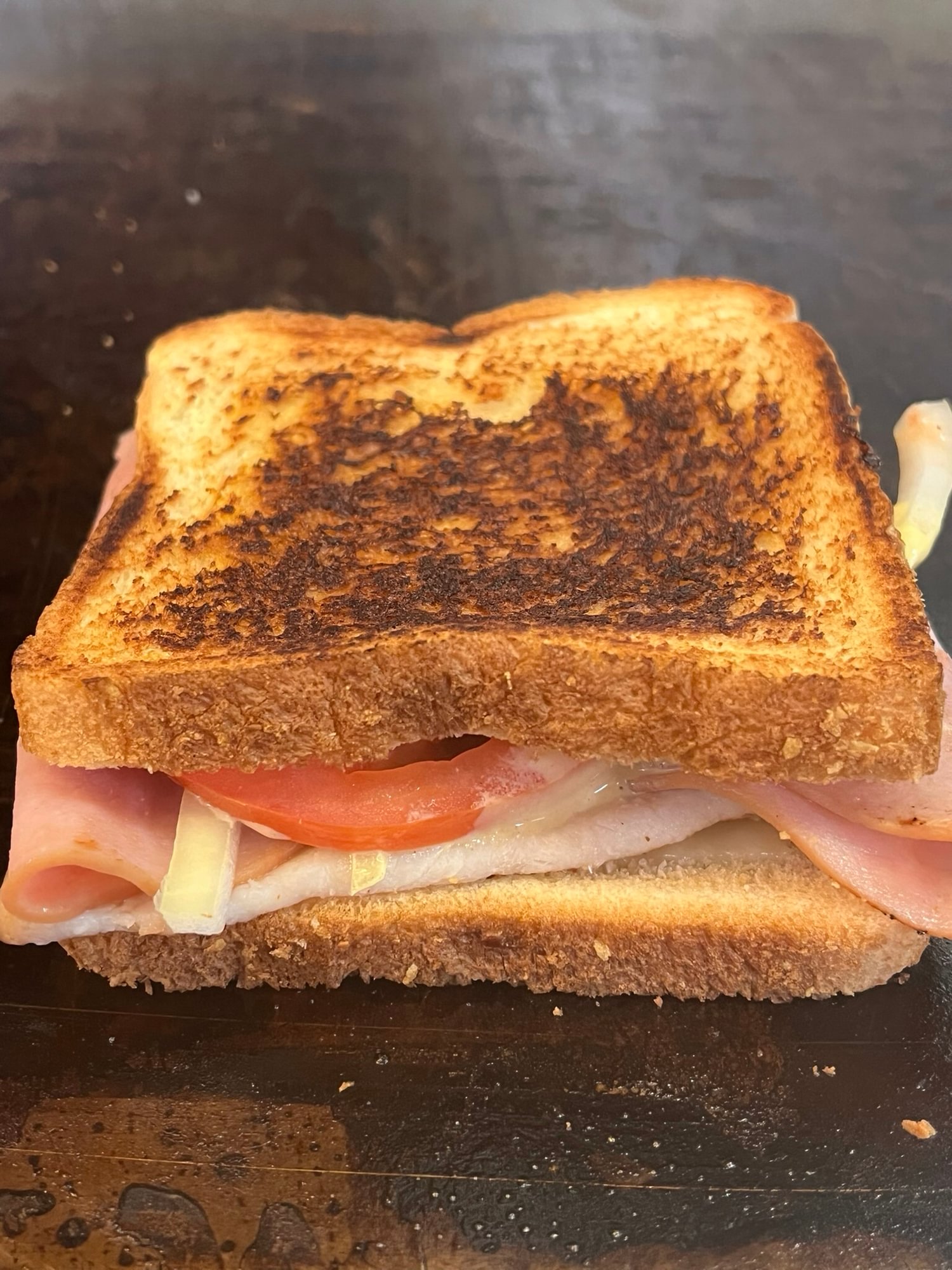 Grilled Cheese Deluxe Sandwich