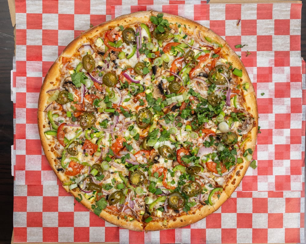 Mini 8" Hyderabadi Veg Pizza