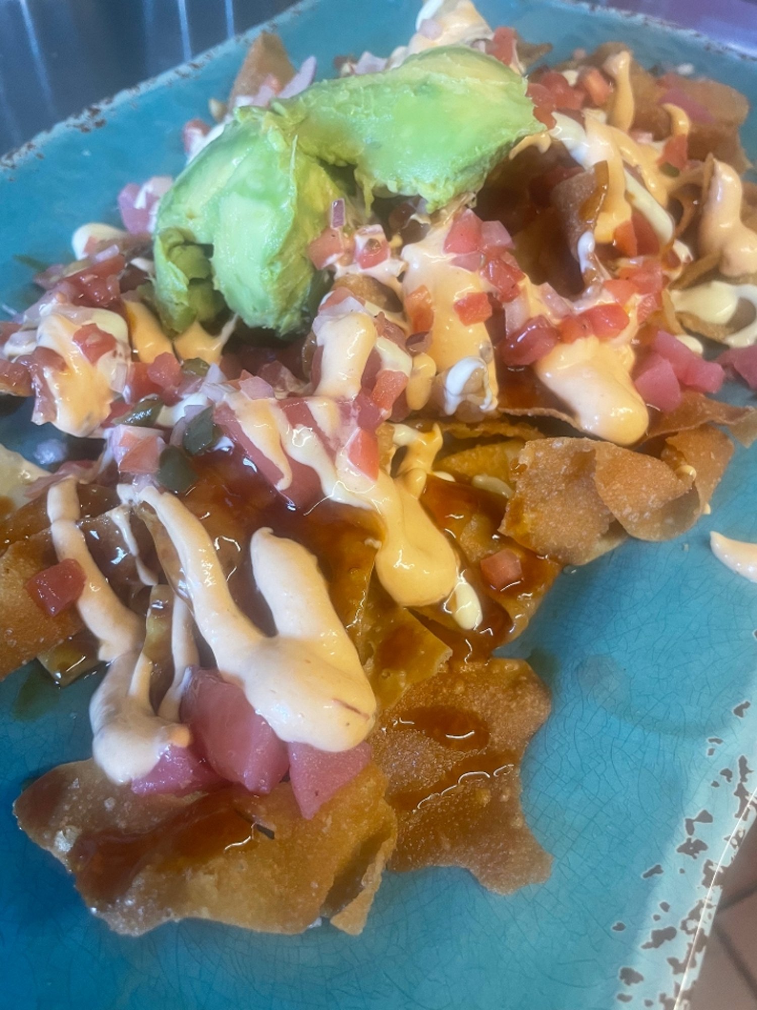 Ahi Tuna Nachos