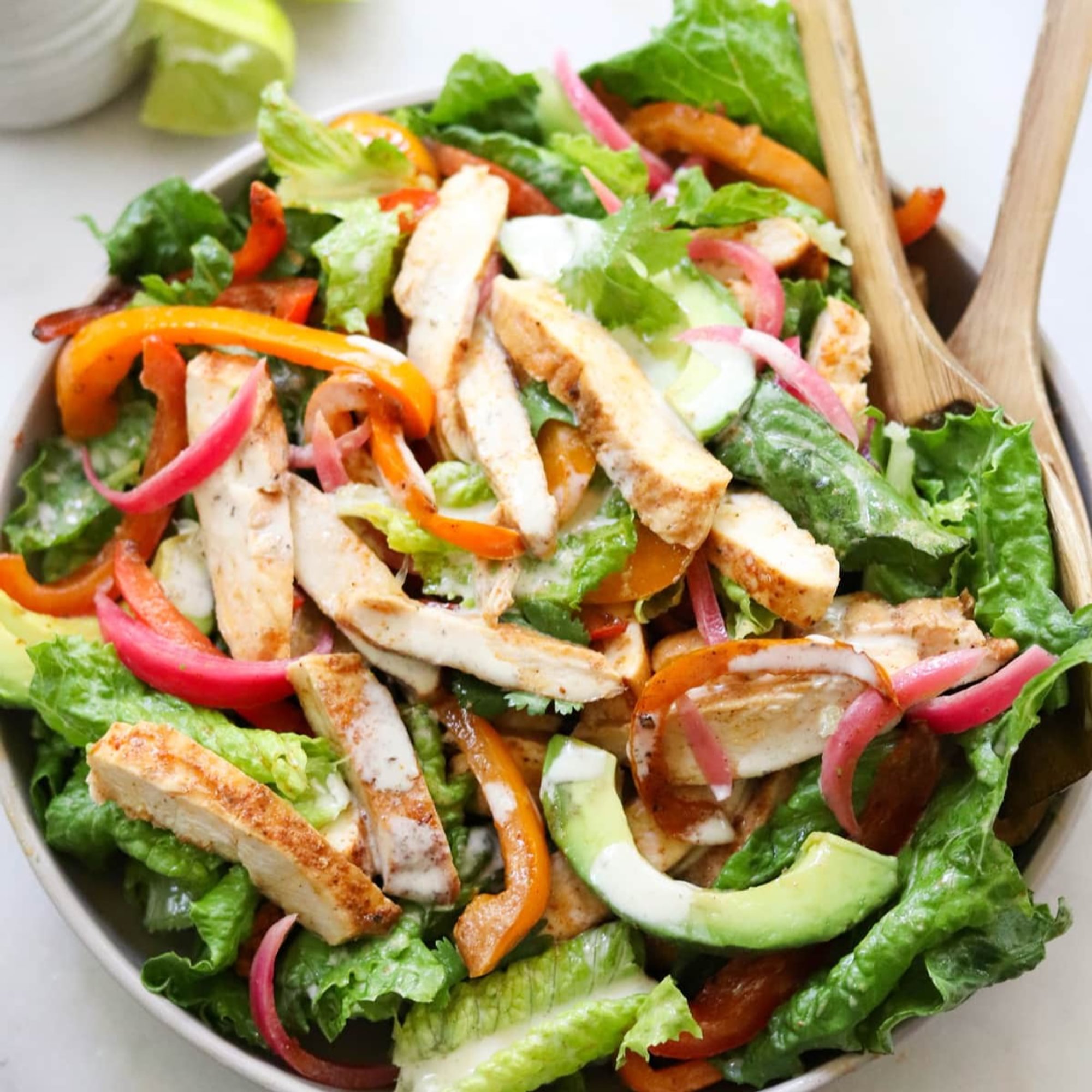 Chicken Fajita Salad