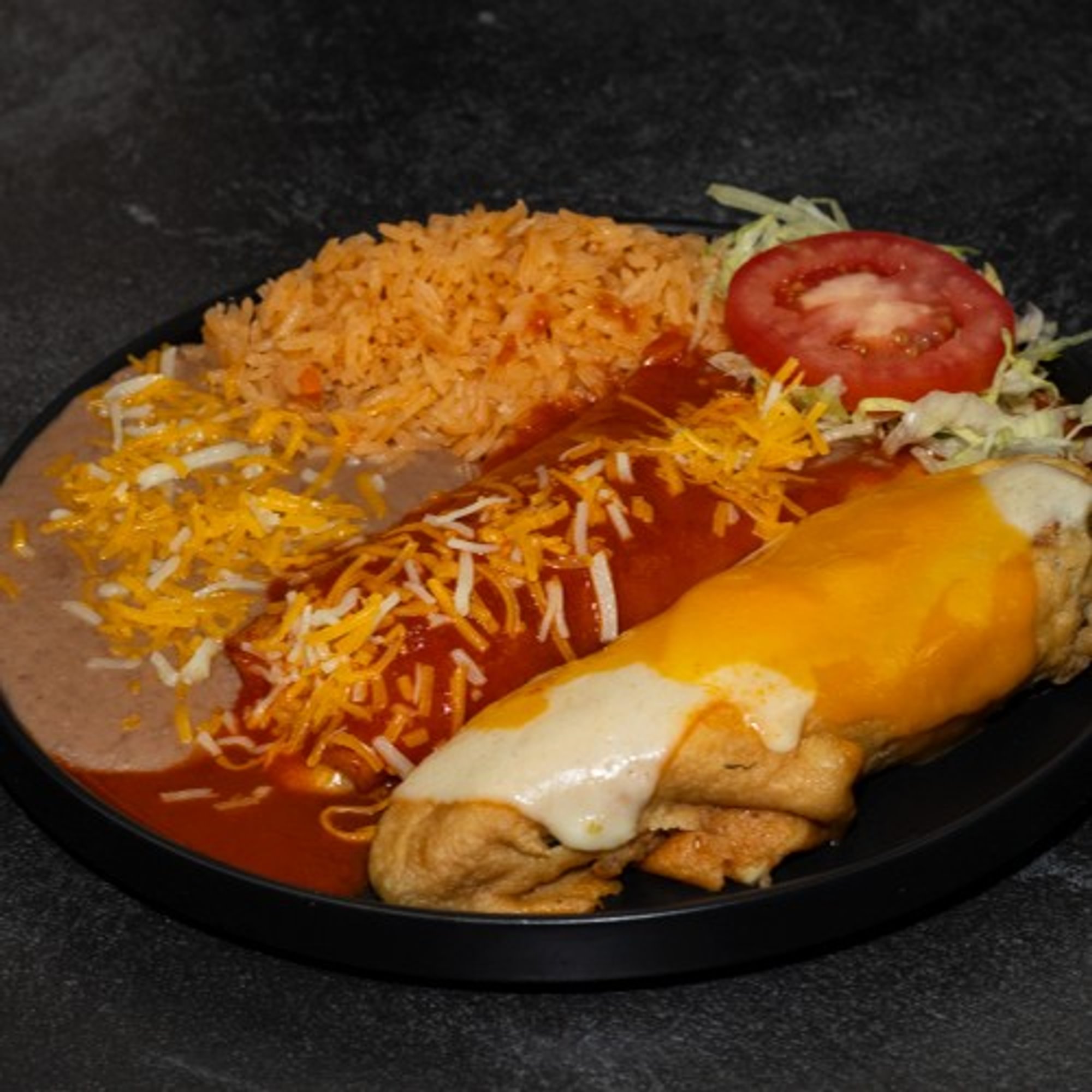 Chile Relleno, Enchilada Plate
