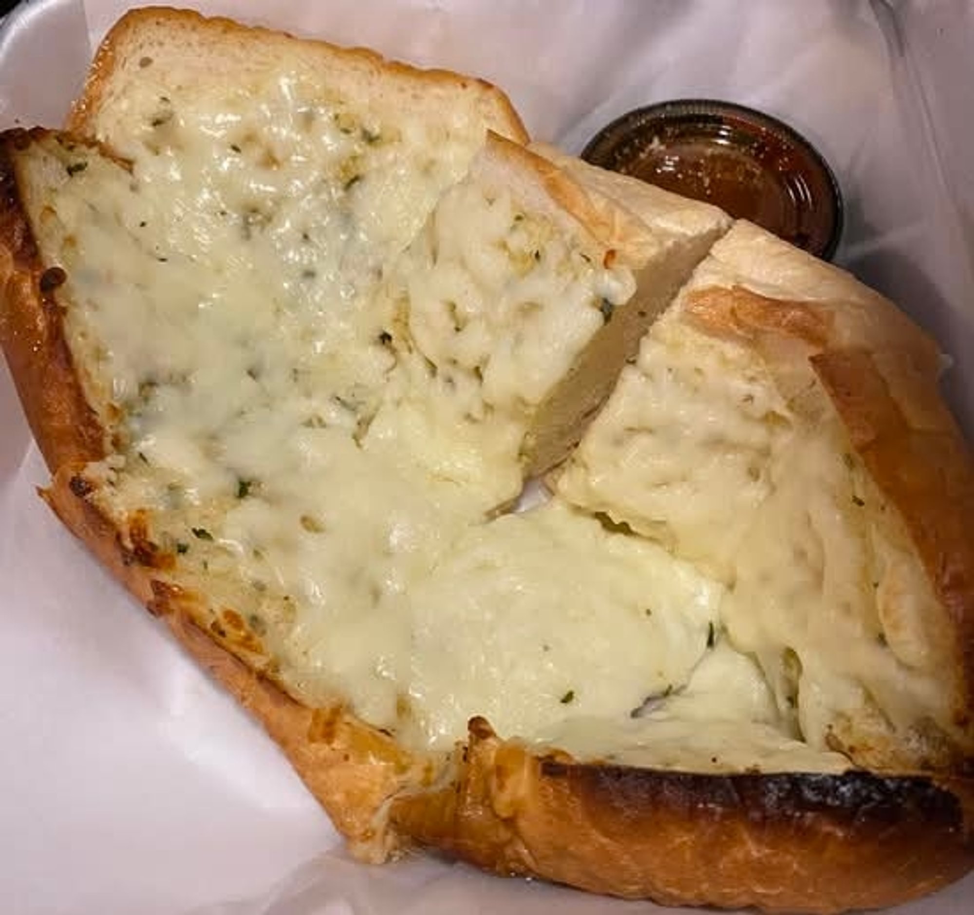 Garlic Cheese Bread with Sauce